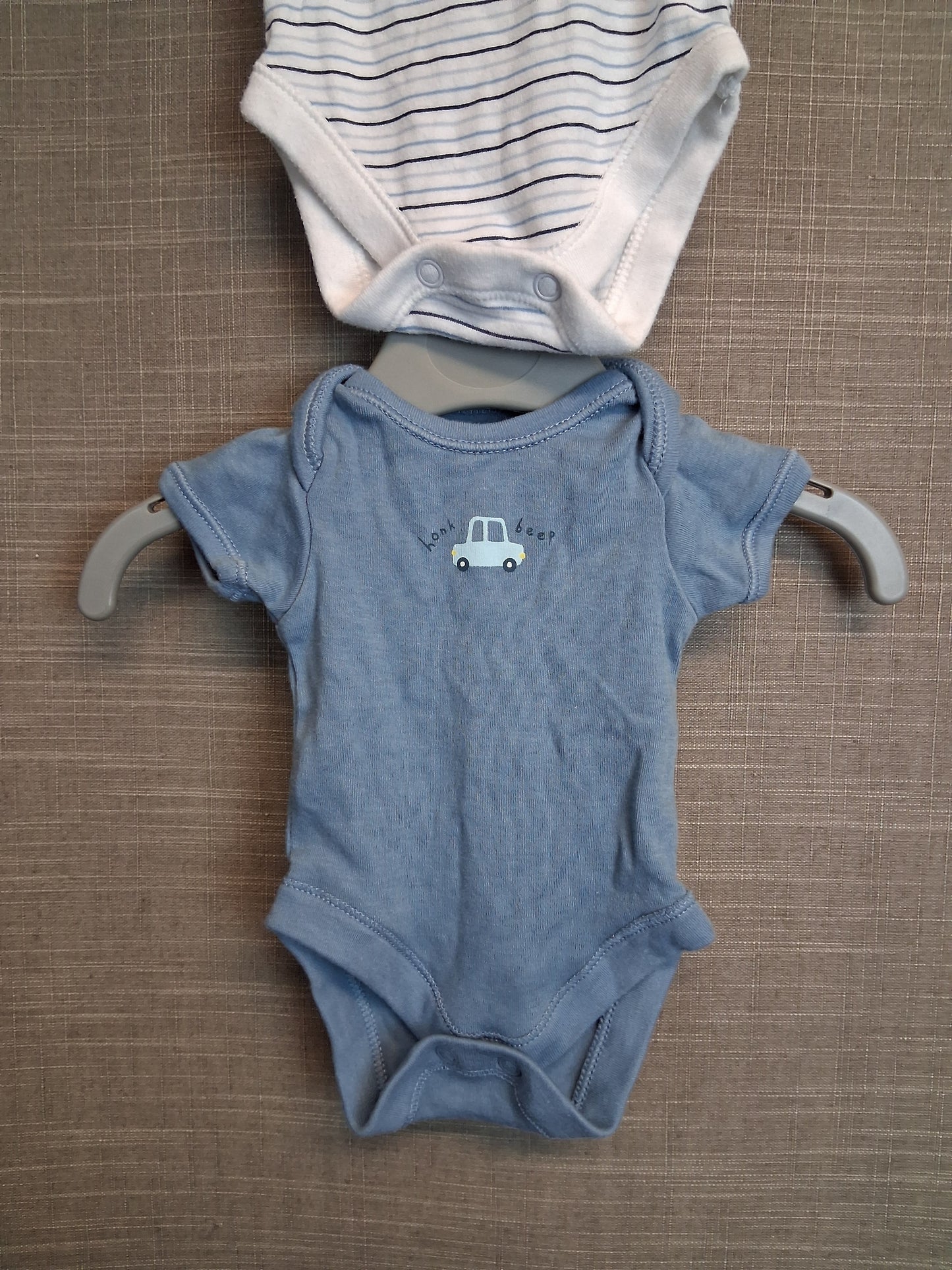 George Boys 2 Bodysuits Age Tiny Baby Short Sleeve