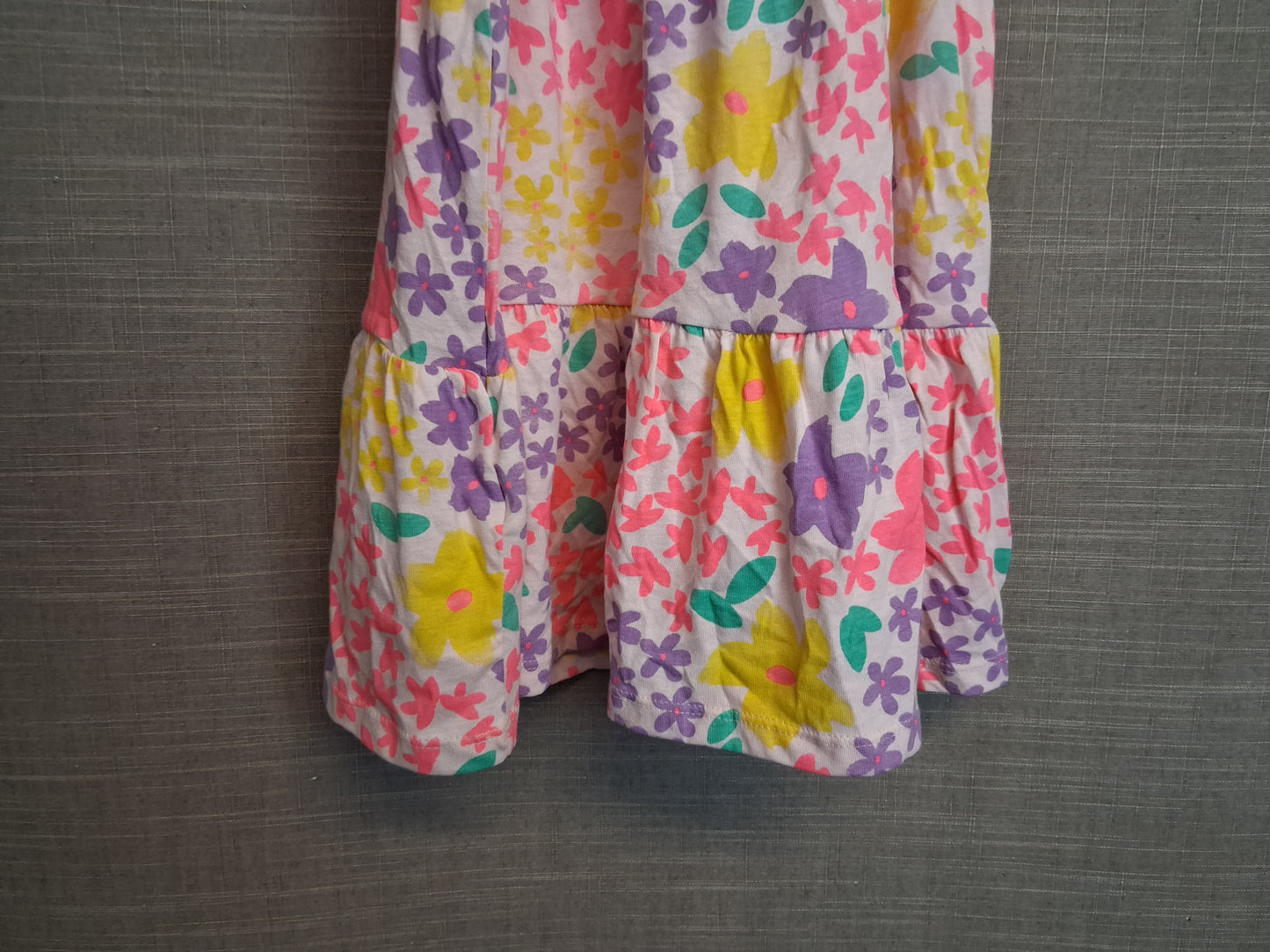 Matalan Girls Multicolour Floral Tiered Sundress Age 2-3 Years