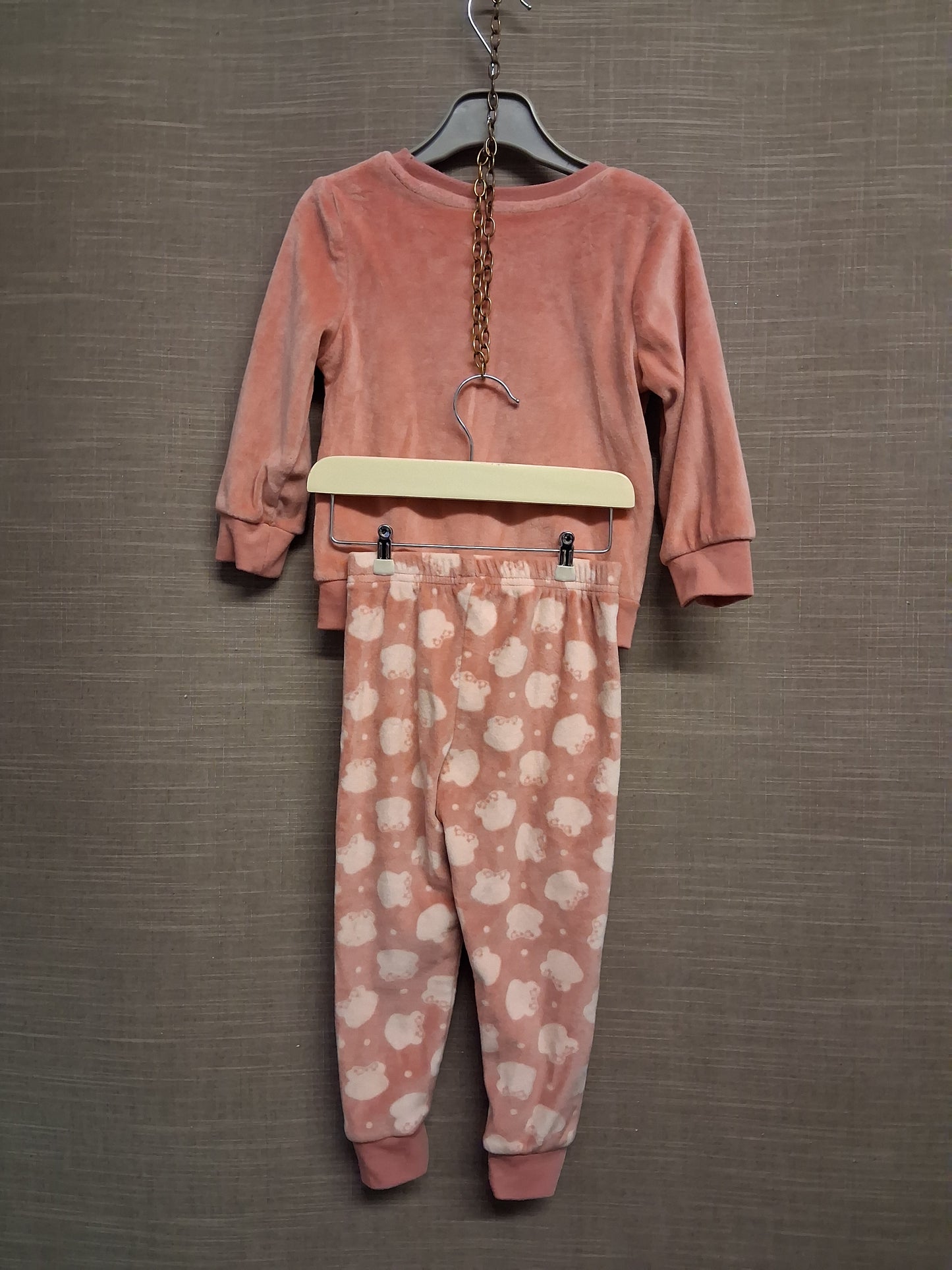 George Girls "Pudsey" Children in Need Pink Pyjamas PJs Set Age 18-24 Months