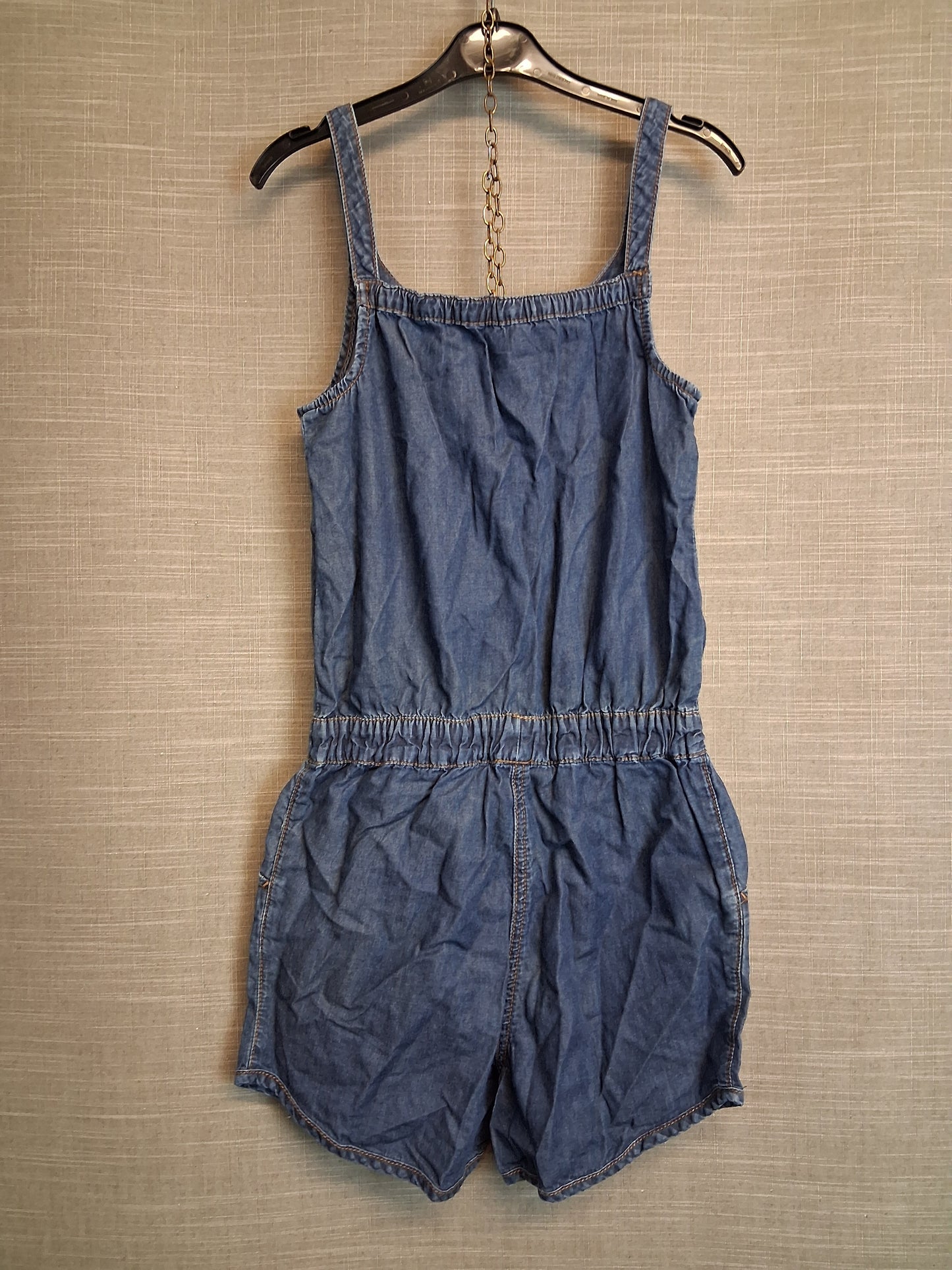 George Girls Denim Playsuit Age 10-11 Years