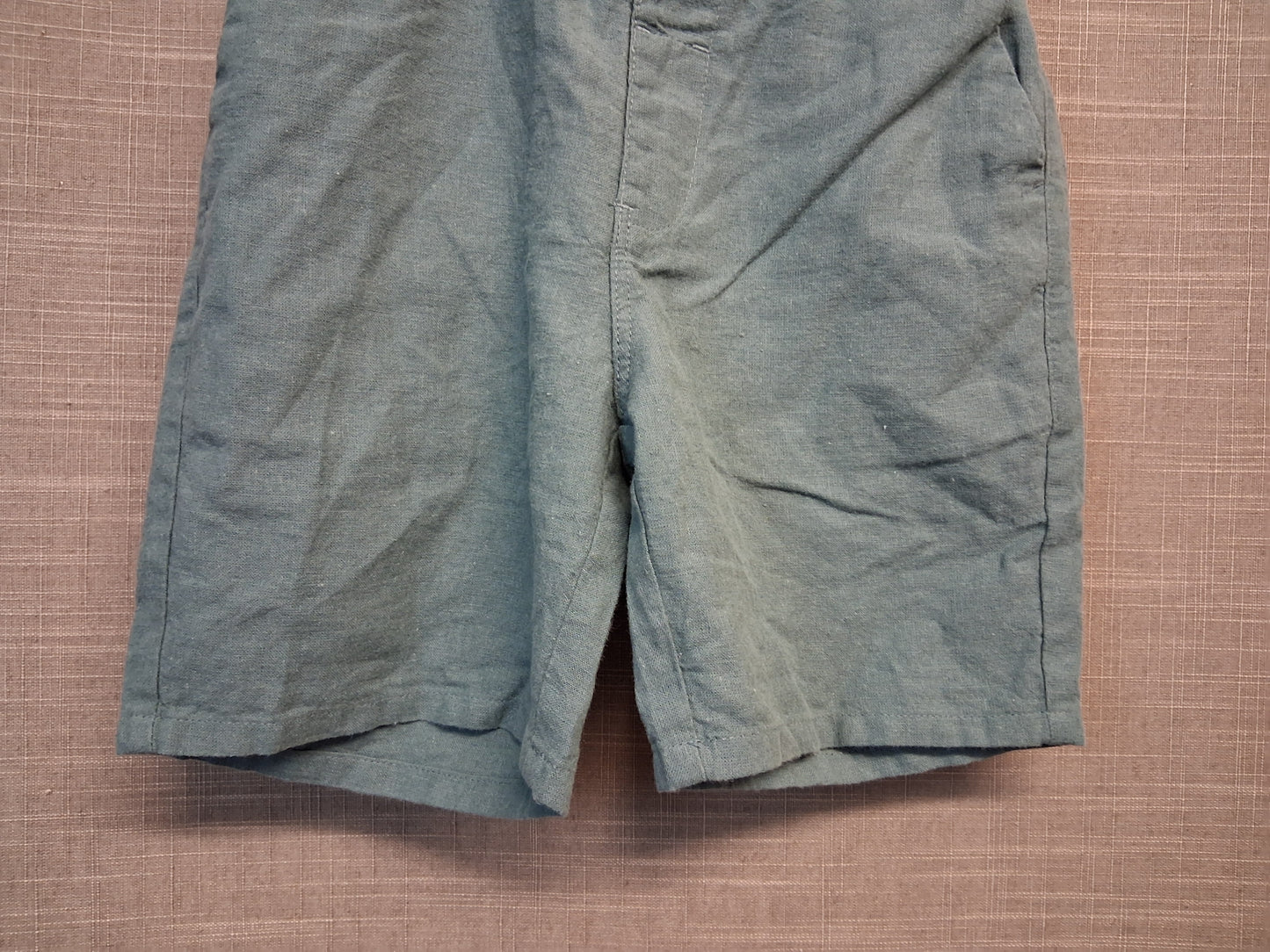 Next Boys Chino Style Linen Blend Shorts Age 5-6 Years