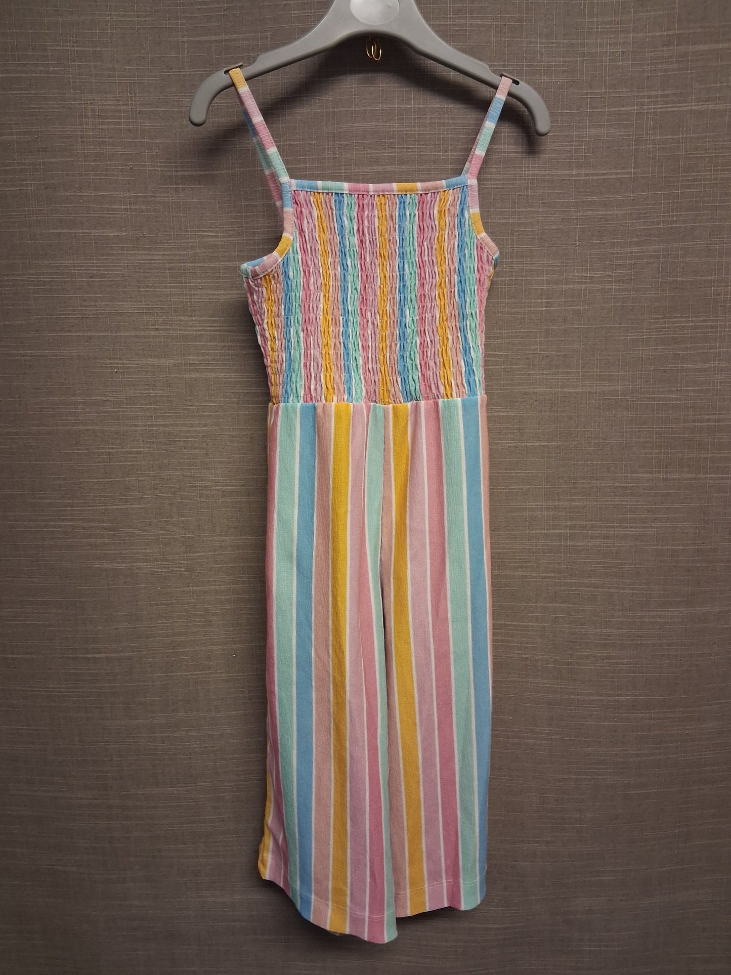 TU Girls Multicolour Striped Jumpsuit Sleeveless Age 2-3 Years