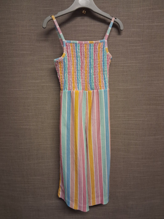 TU Girls Multicolour Striped Jumpsuit Sleeveless Age 2-3 Years