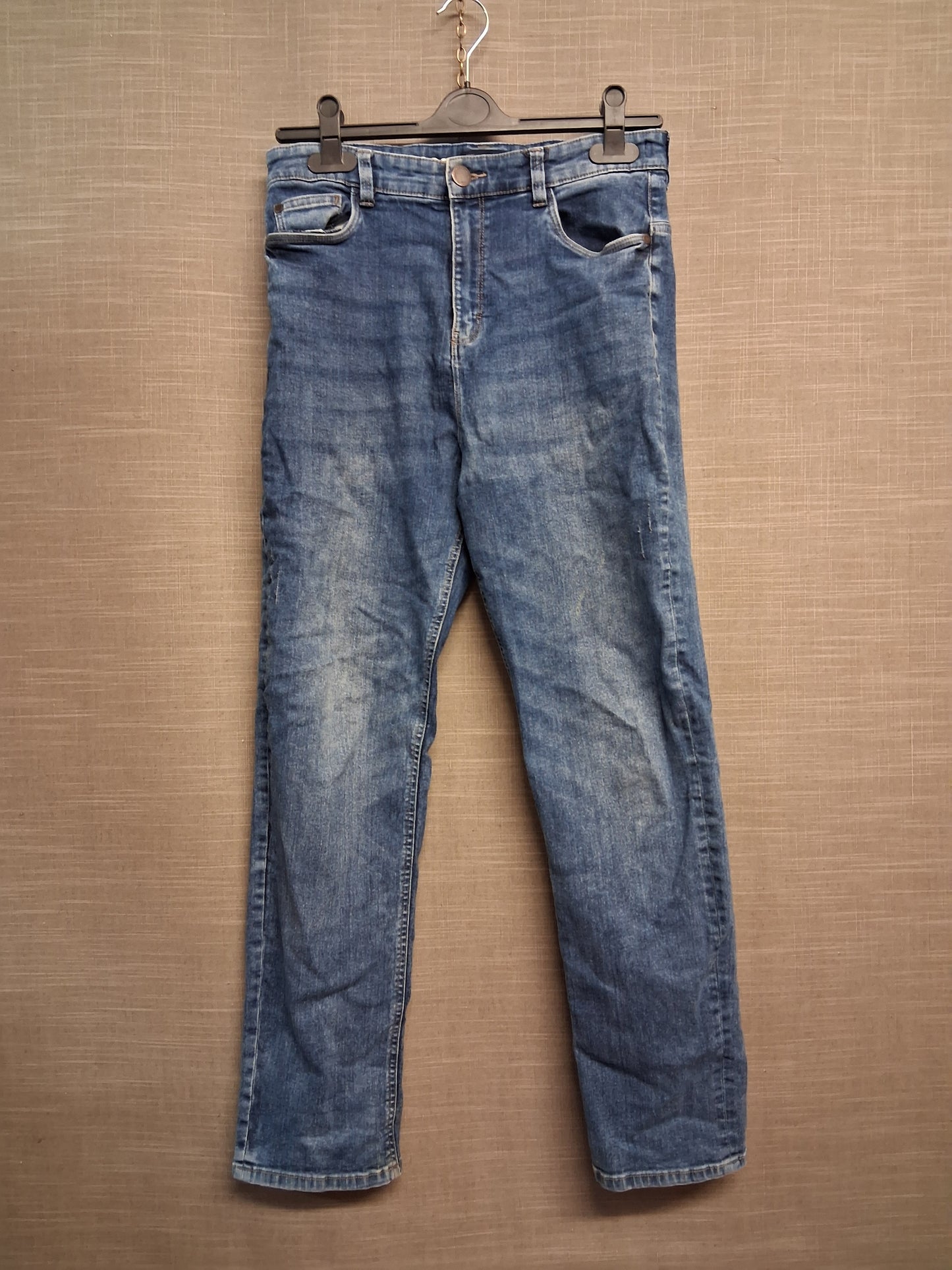 Next Blue Denim Jeans Loose Fit Age 15 Years
