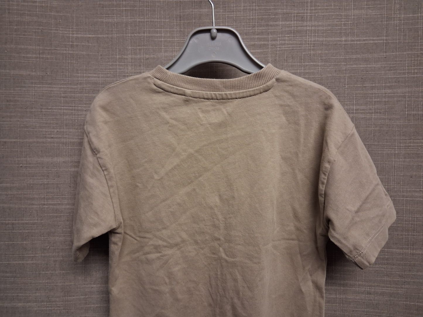 Next Beige Short Sleeve Coat T-Shirt Age 18-24 Months