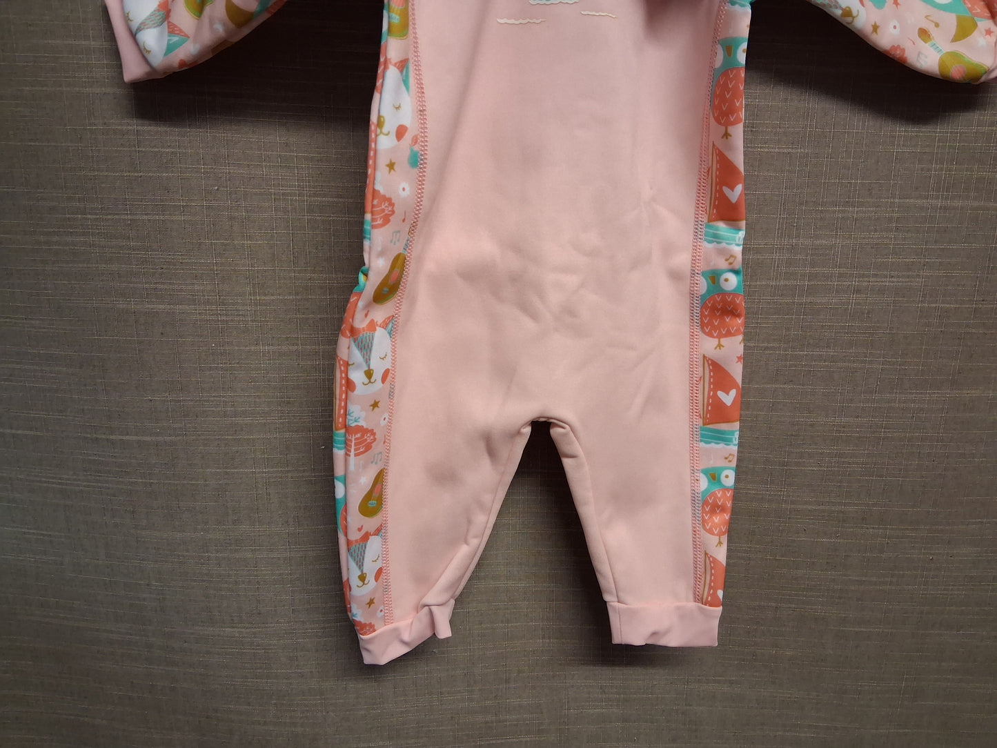 Splash About Pink Owl and the Pussy Cat Warm-In-One Wetsuit Size Large Age 6-12 Months