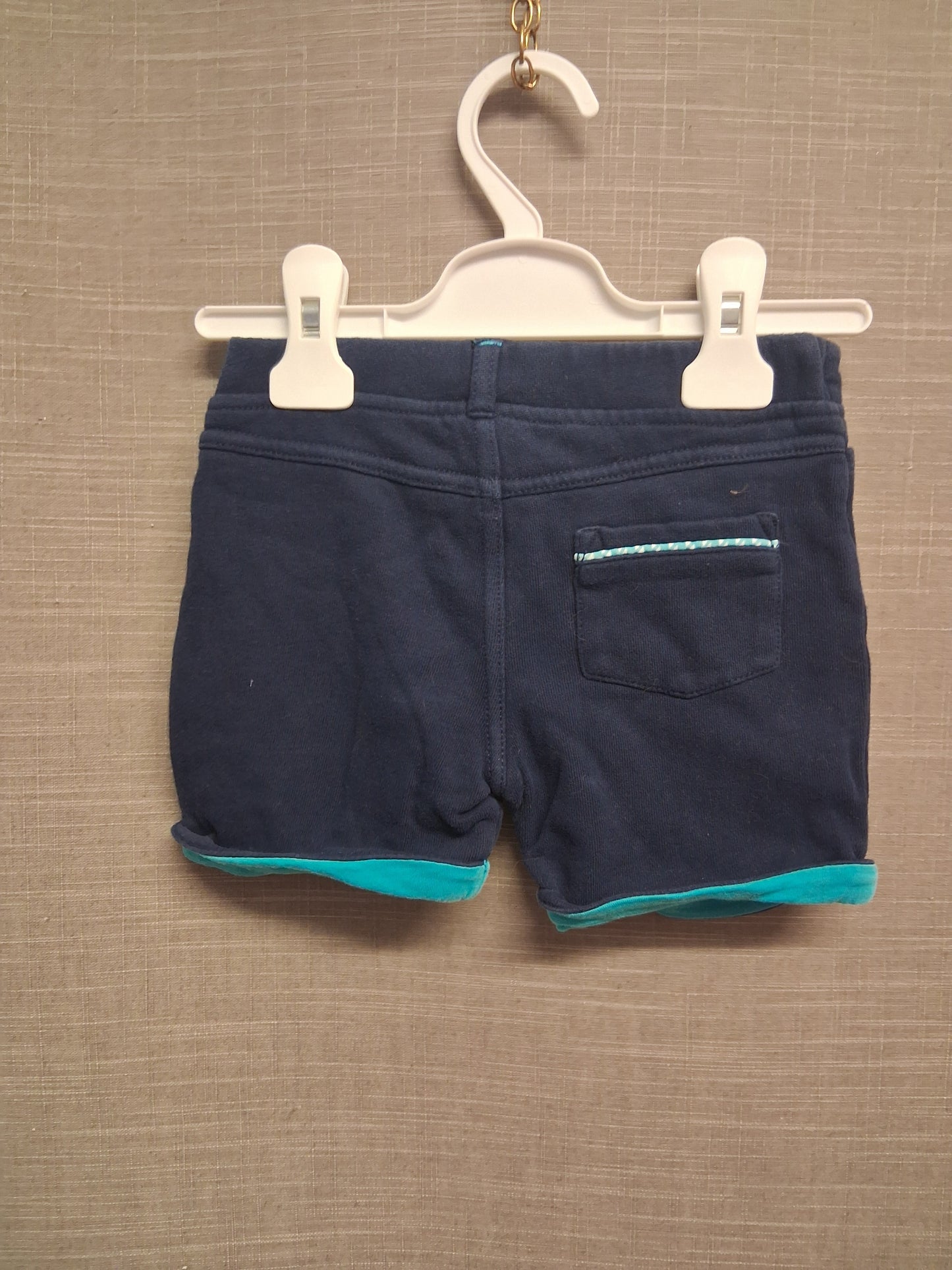 Ted Baker Shorts Boys Navy Jersey Smart Age 12-18 Months