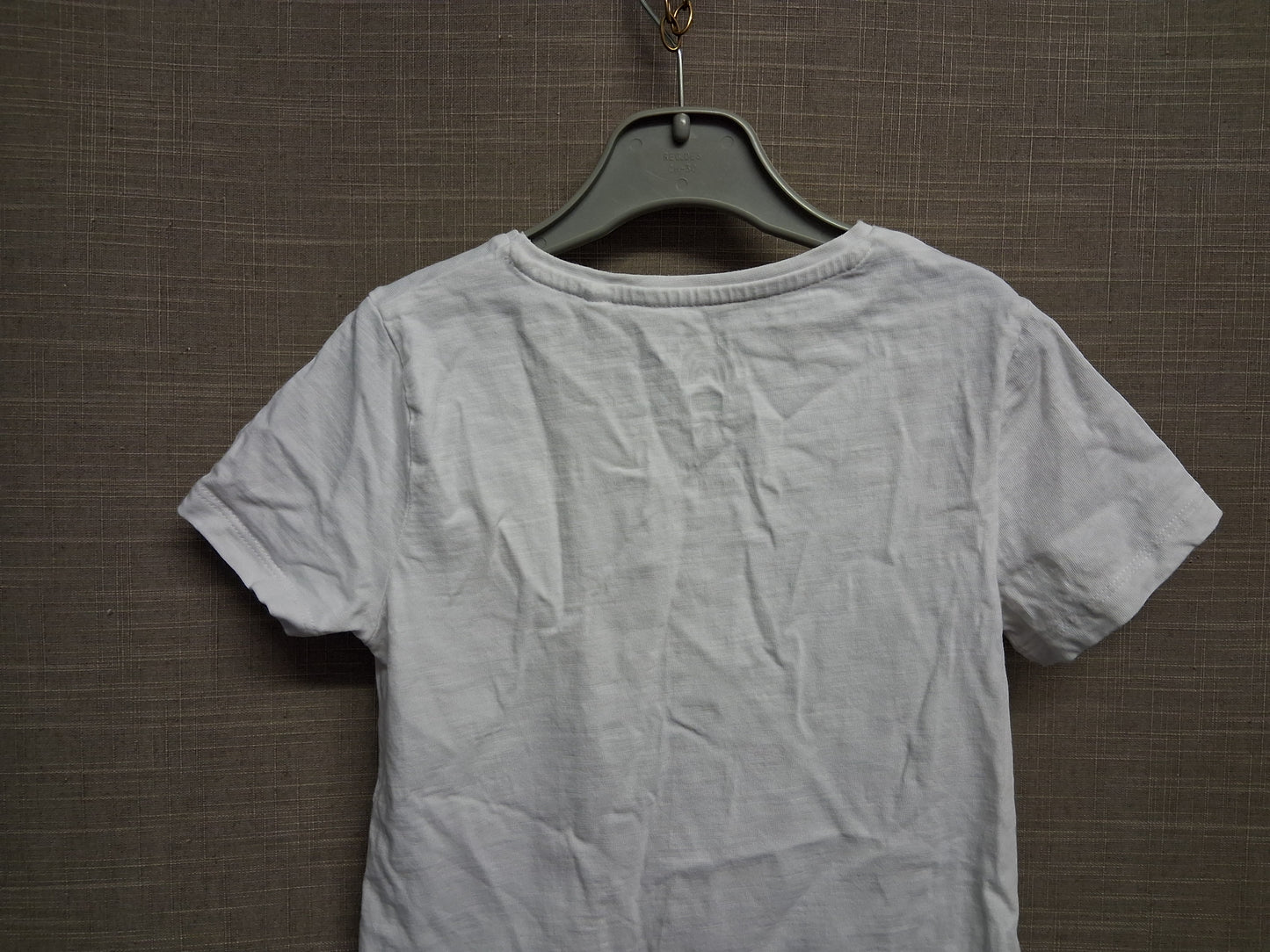F&F Girls White Short Sleeve T-Shirt Unicorn Theme Age 5-6 Years