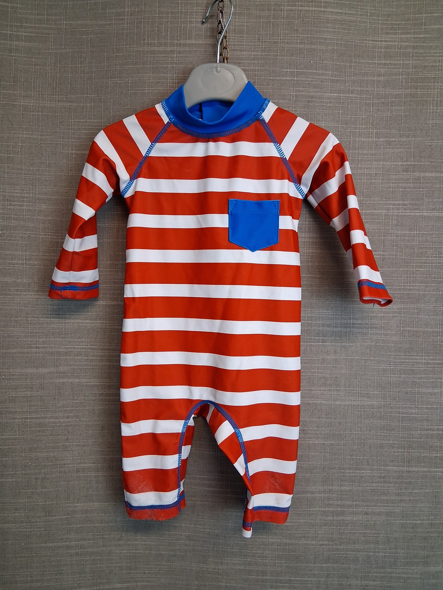 Next Boys All in One Swimsuit Multicolour Age 6-9 Months