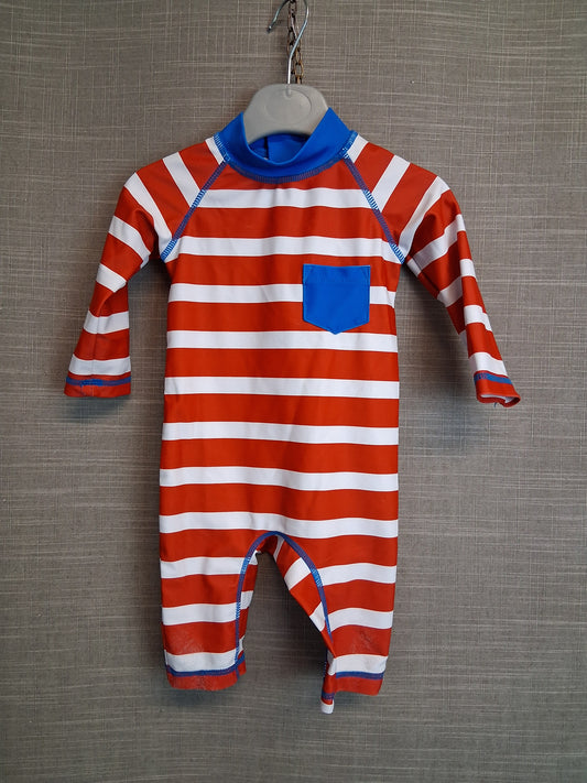 Next Boys All in One Swimsuit Multicolour Age 6-9 Months