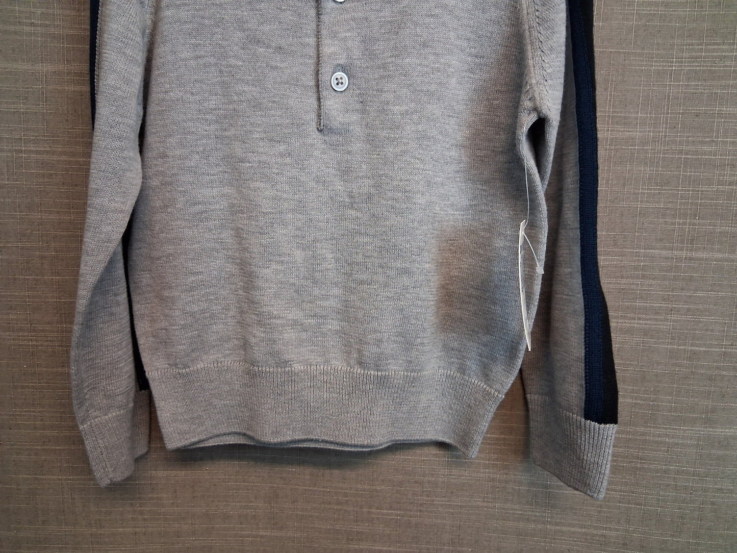 Matalan Boys Grey Knitted Polo Sweater Age 4 Years New