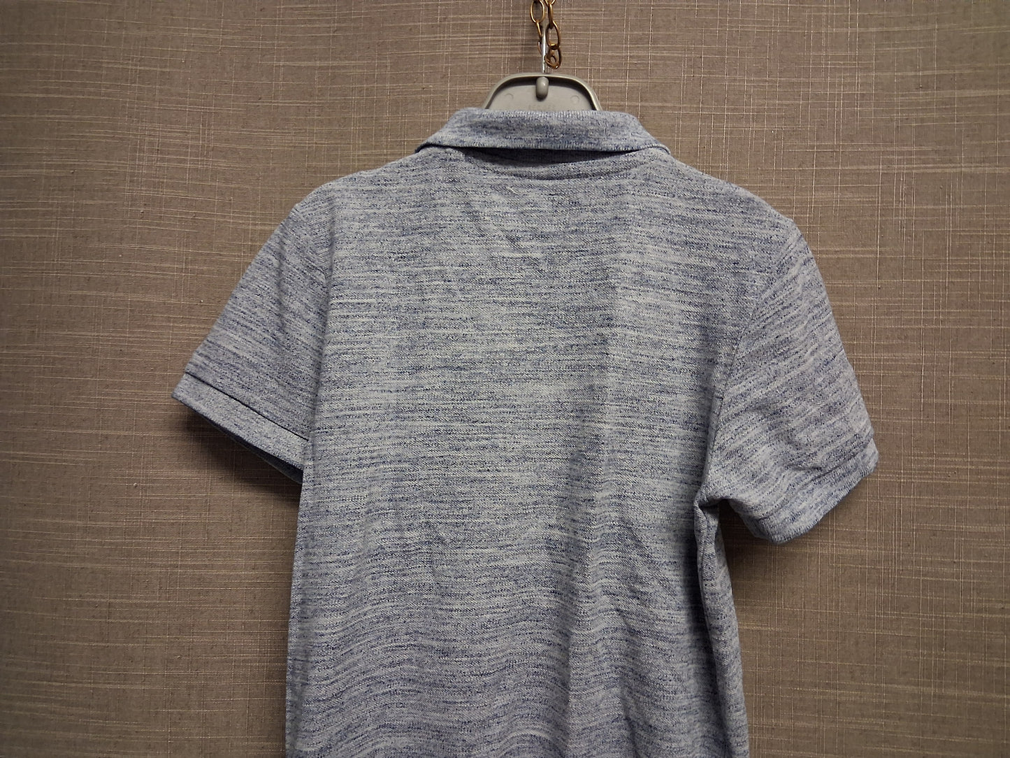 Next Boys Grey Polo T-Shirt Short Sleeve Age 7 Years