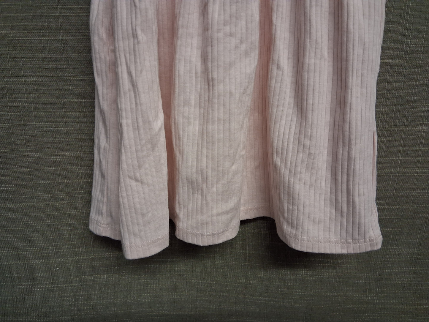 River Island Girls Pink Jersey Dress Cap Ruffle Sleeve Age 0-3 Months