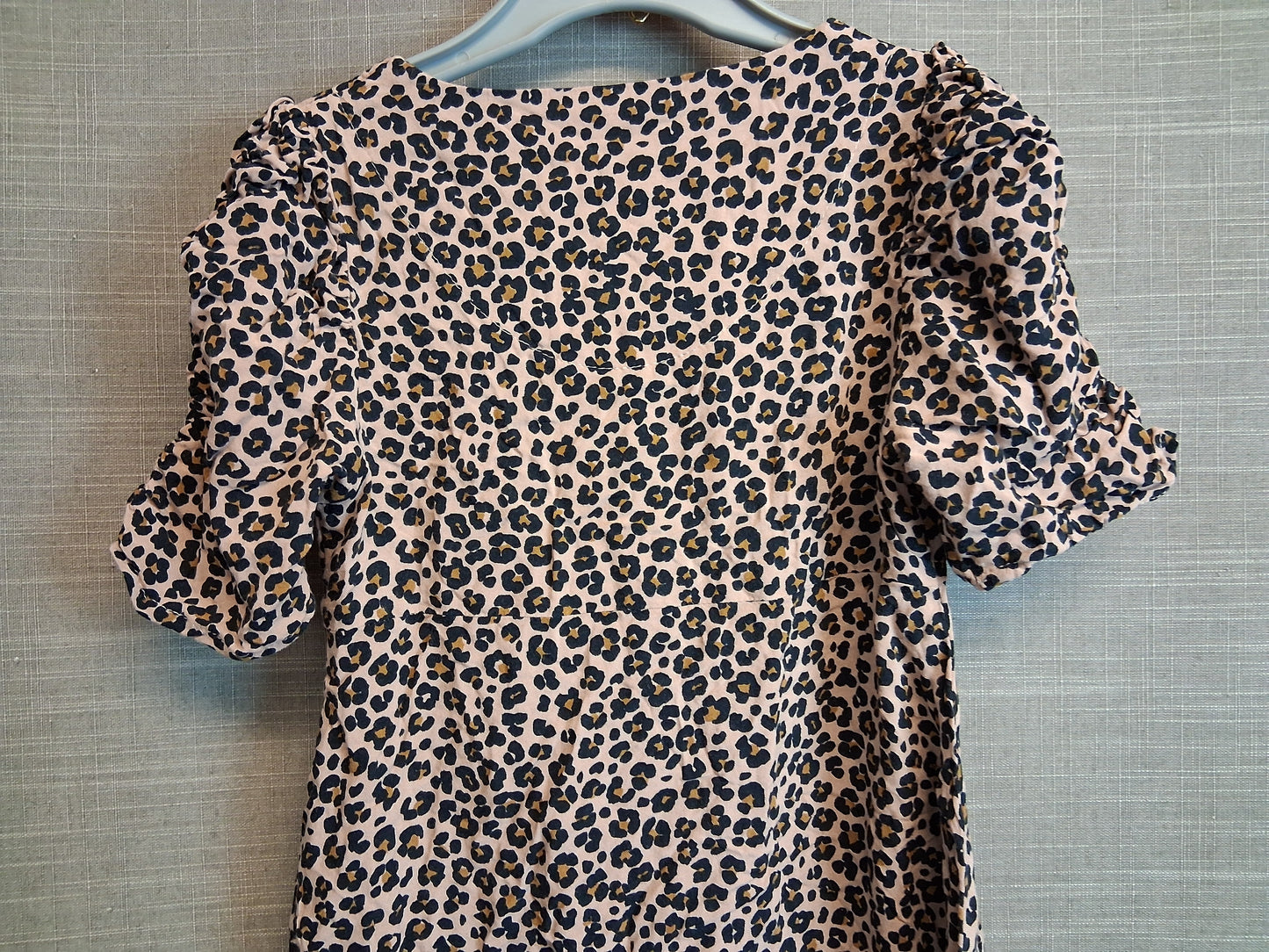 Next Girls Leopard Print Dress Age 6 Years