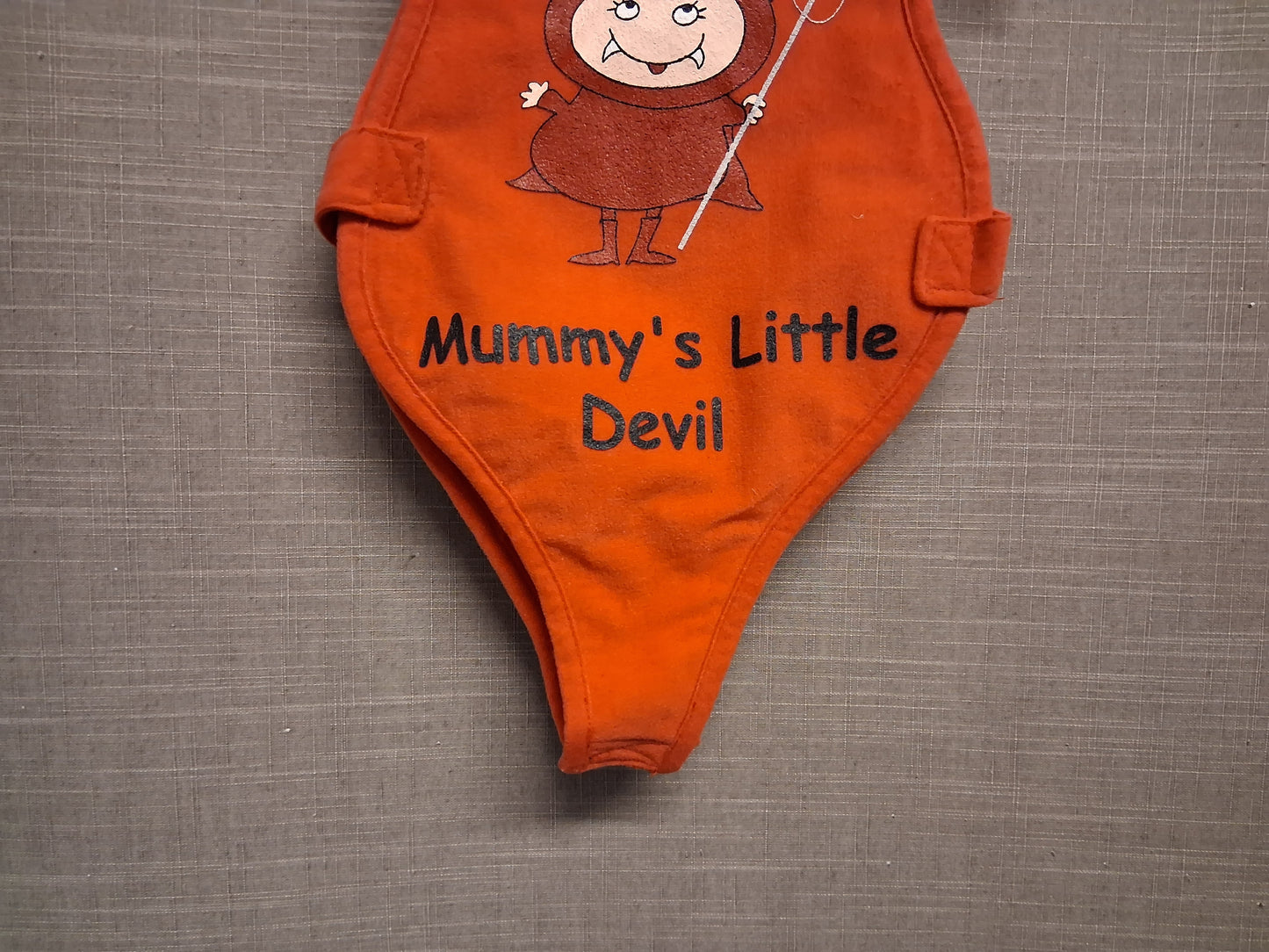 Ladybird Vintage 'Mummy's Little Devil' Costume One Piece Age up to 6 months