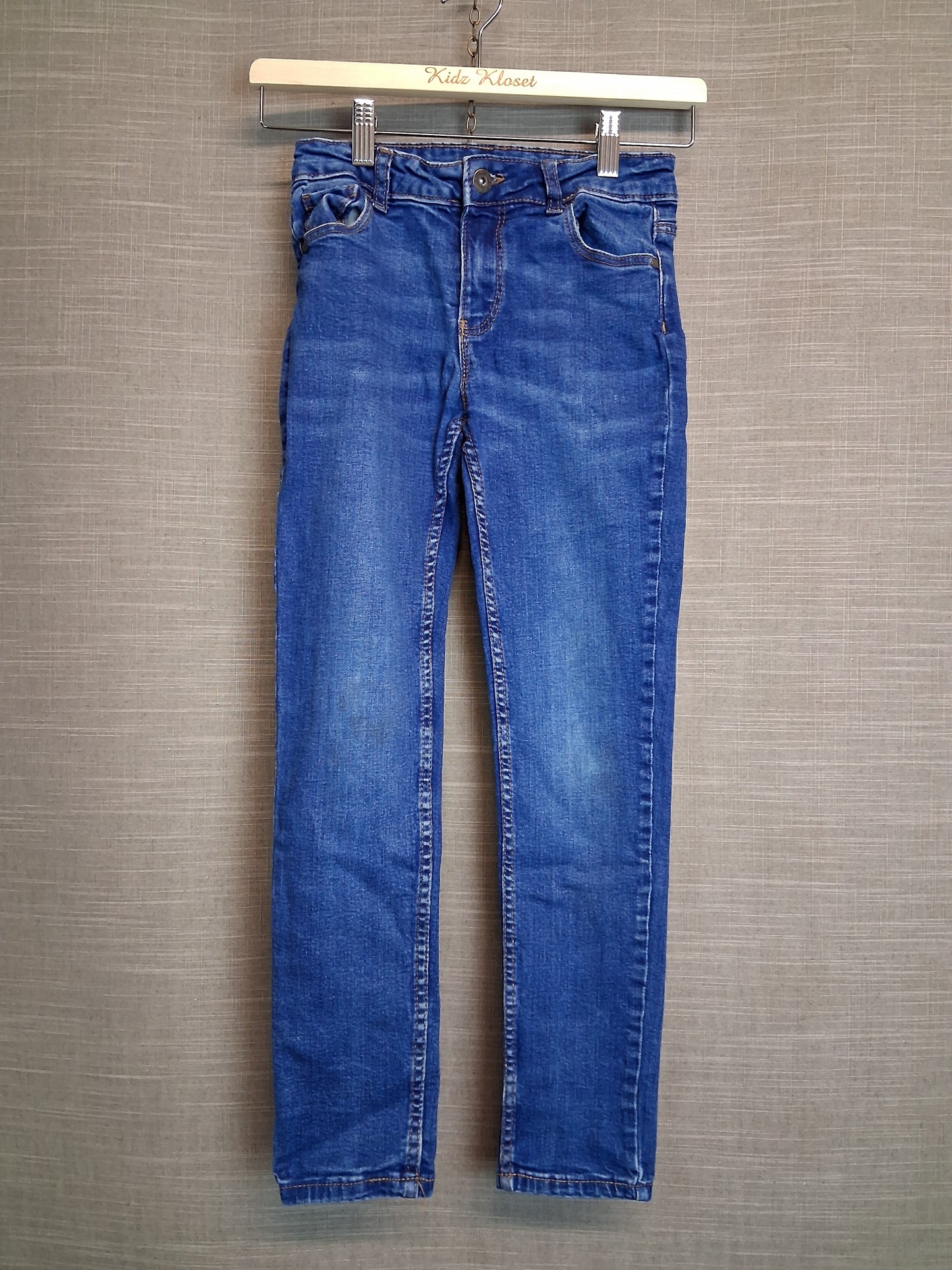 Primark Boys Blue Skinny Leg Denim Jeans Age 9-10 Years