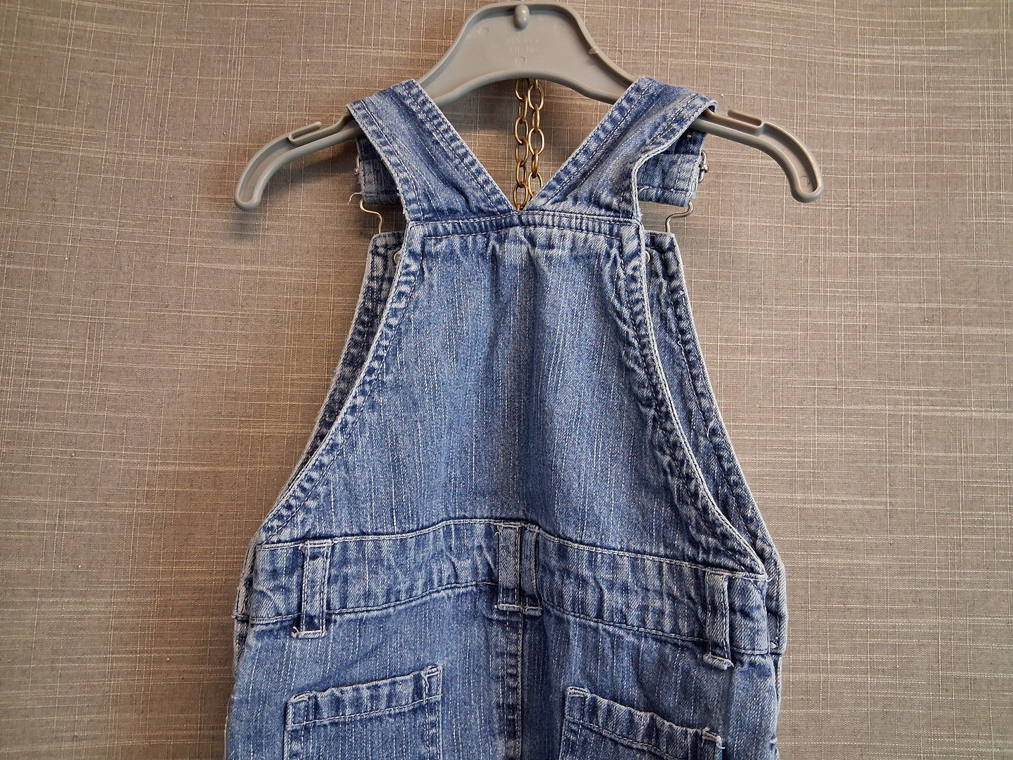 Ladybird Vintage Fifi and the Flowertots Denim Pinafore Dress Age 1-2 Years