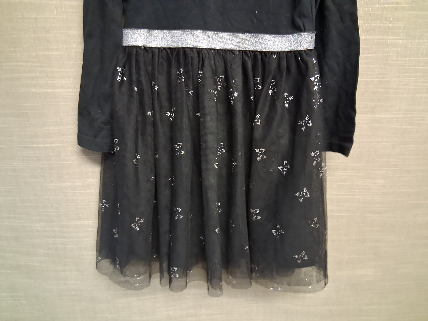 Primark Girls Halloween Black Cat Theme Dress Age 6-7 Years