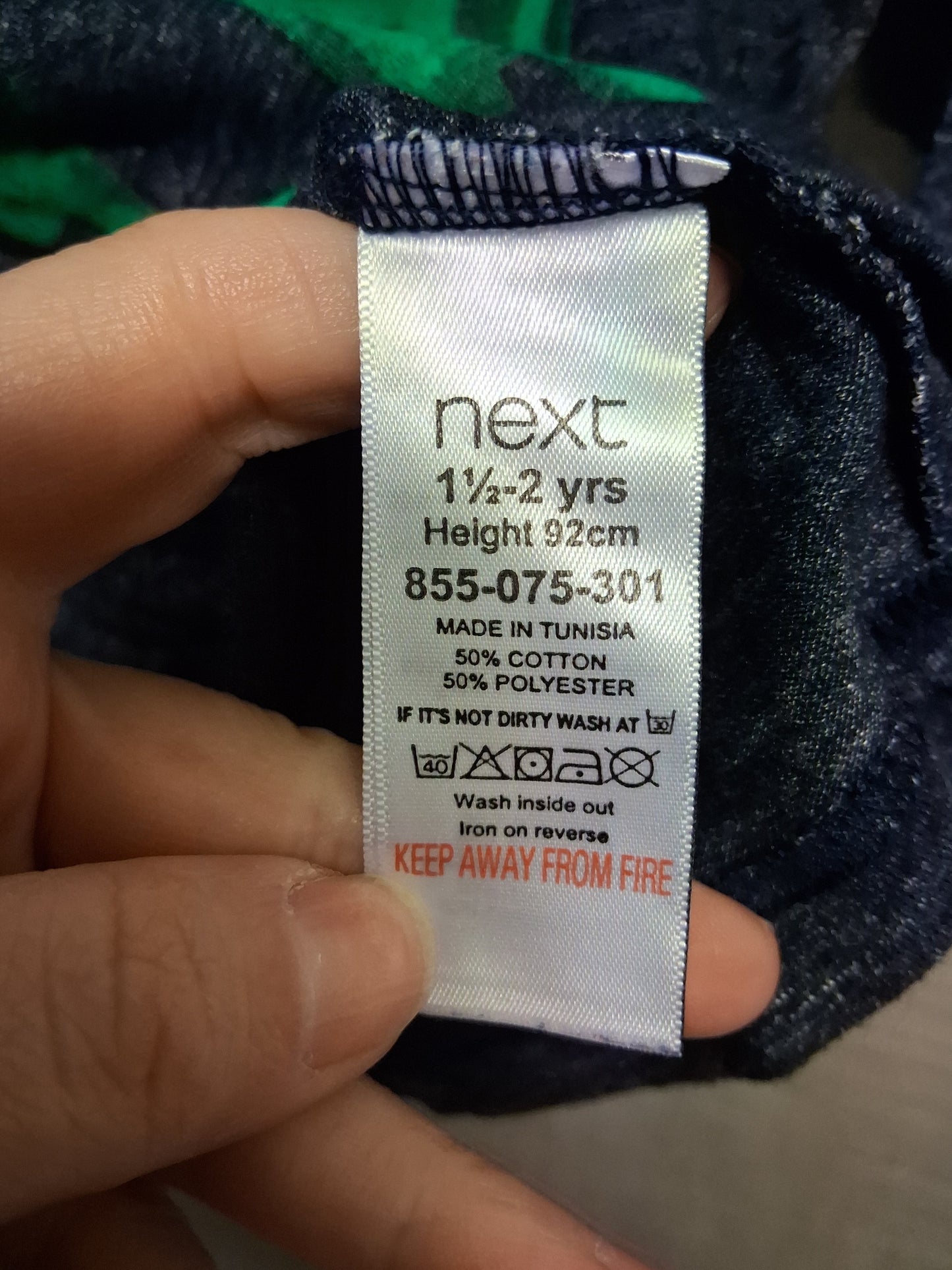 Next Boys Best Brother Long Sleeve T-Shirt Blue Age 18-24 Months