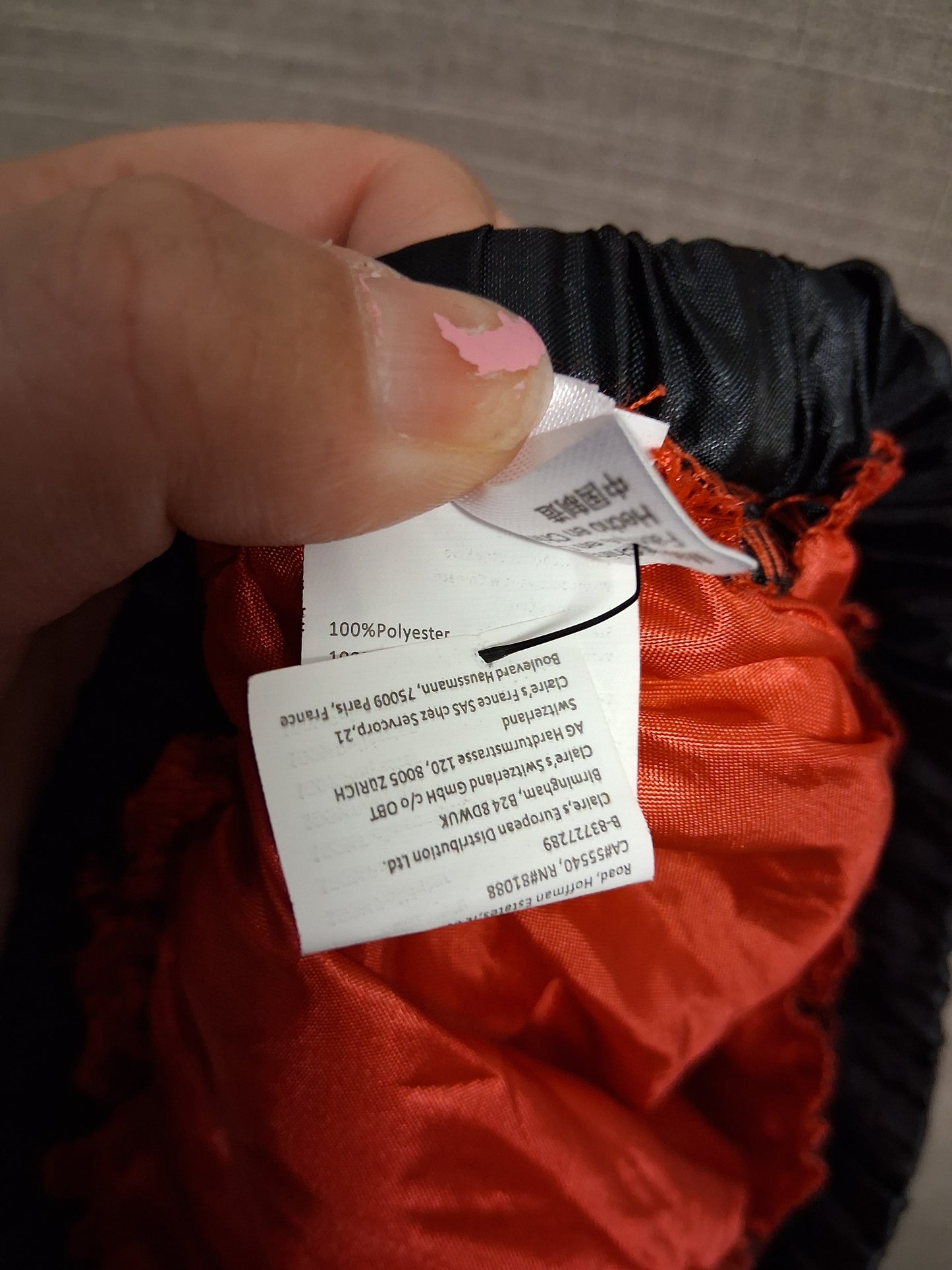 Claire's Accessories Red Love Heart Tutu Skirt Age 2-4 Years