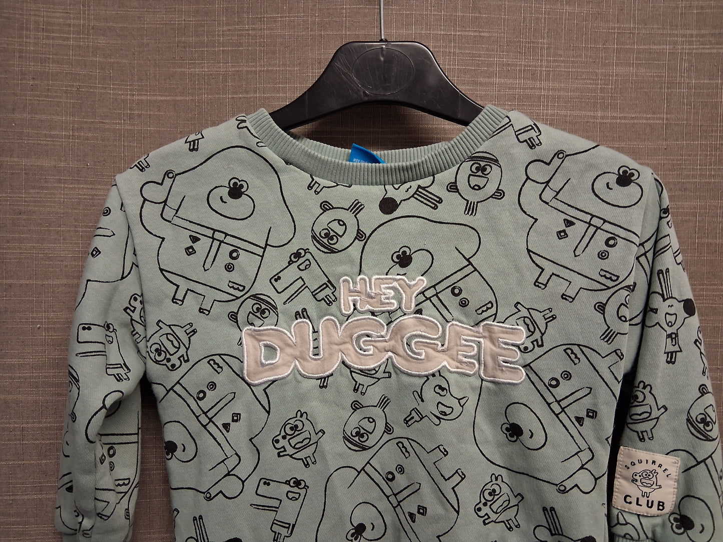 George Hey Duggee Sweater Long Sleeve Green Age 2-3 Years