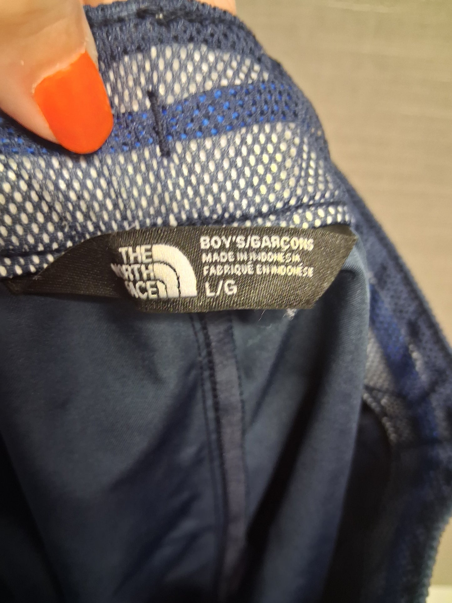 The North Face Boys Blue Swim Shorts Size Large Age 10-12 Years