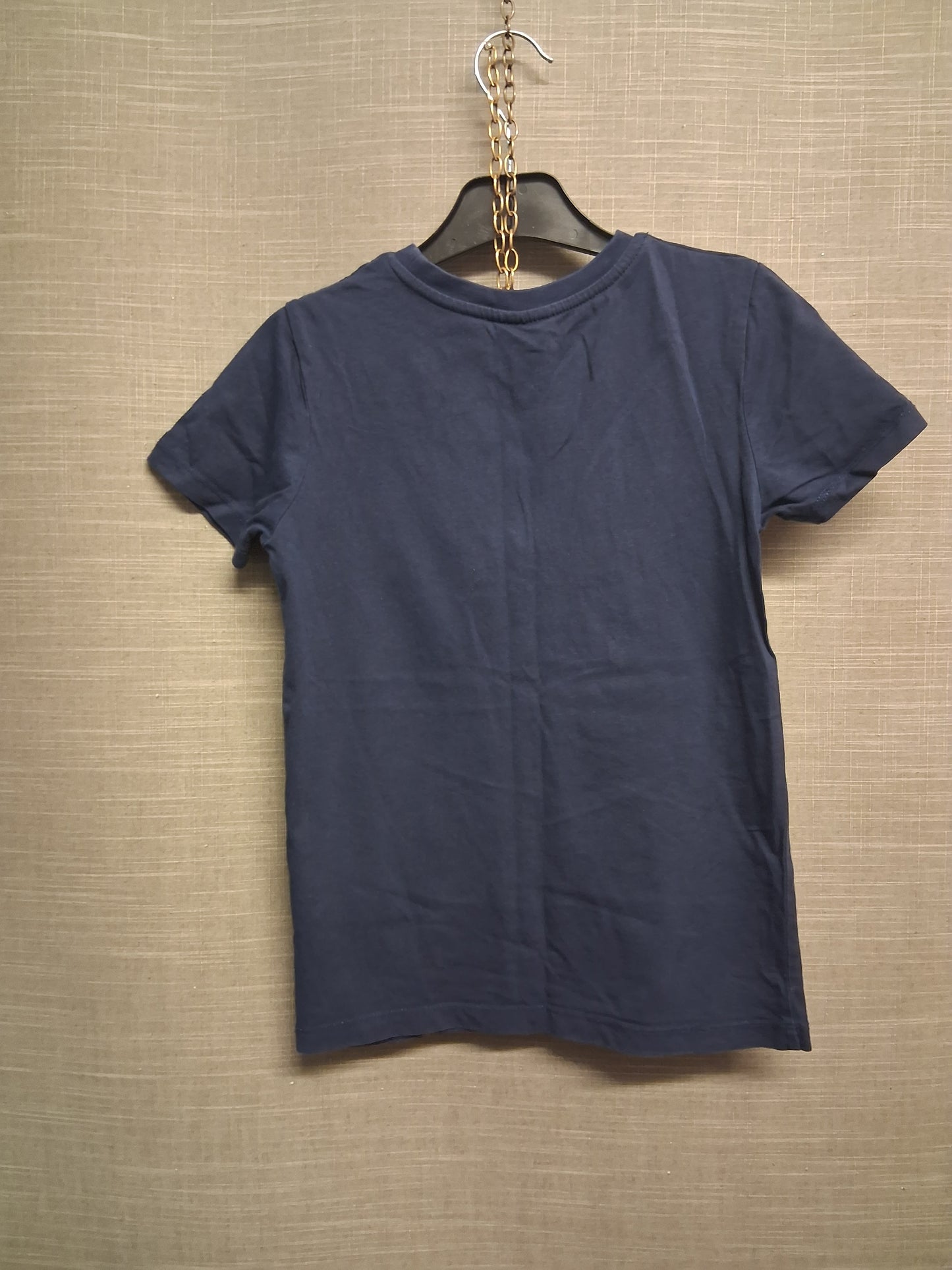 George England T-Shirt 3 Lions Football Navy Short Sleeve Age 8-9 Years