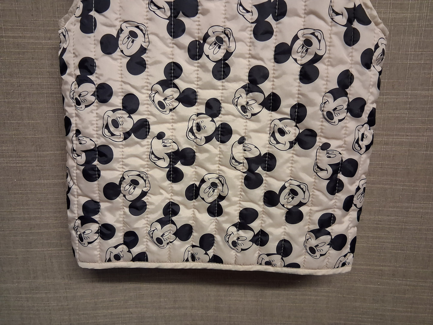 Disney Baby Boys Beige Mickey Mouse Body Warmer Gilet Age 3-4 Years