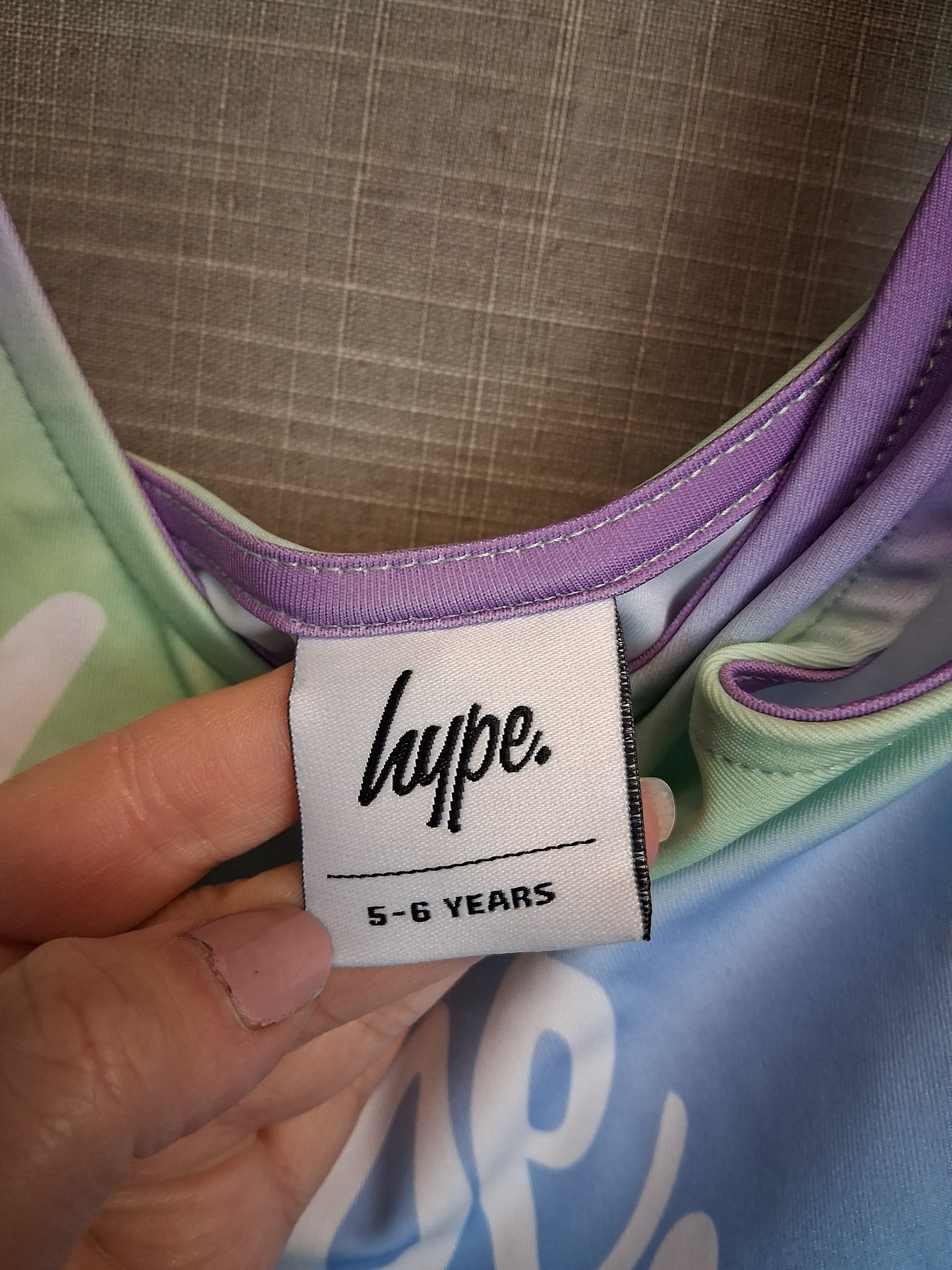 Hype Girls Ombrè Swimsuit One Piece Age 5-6 Years (Tall)