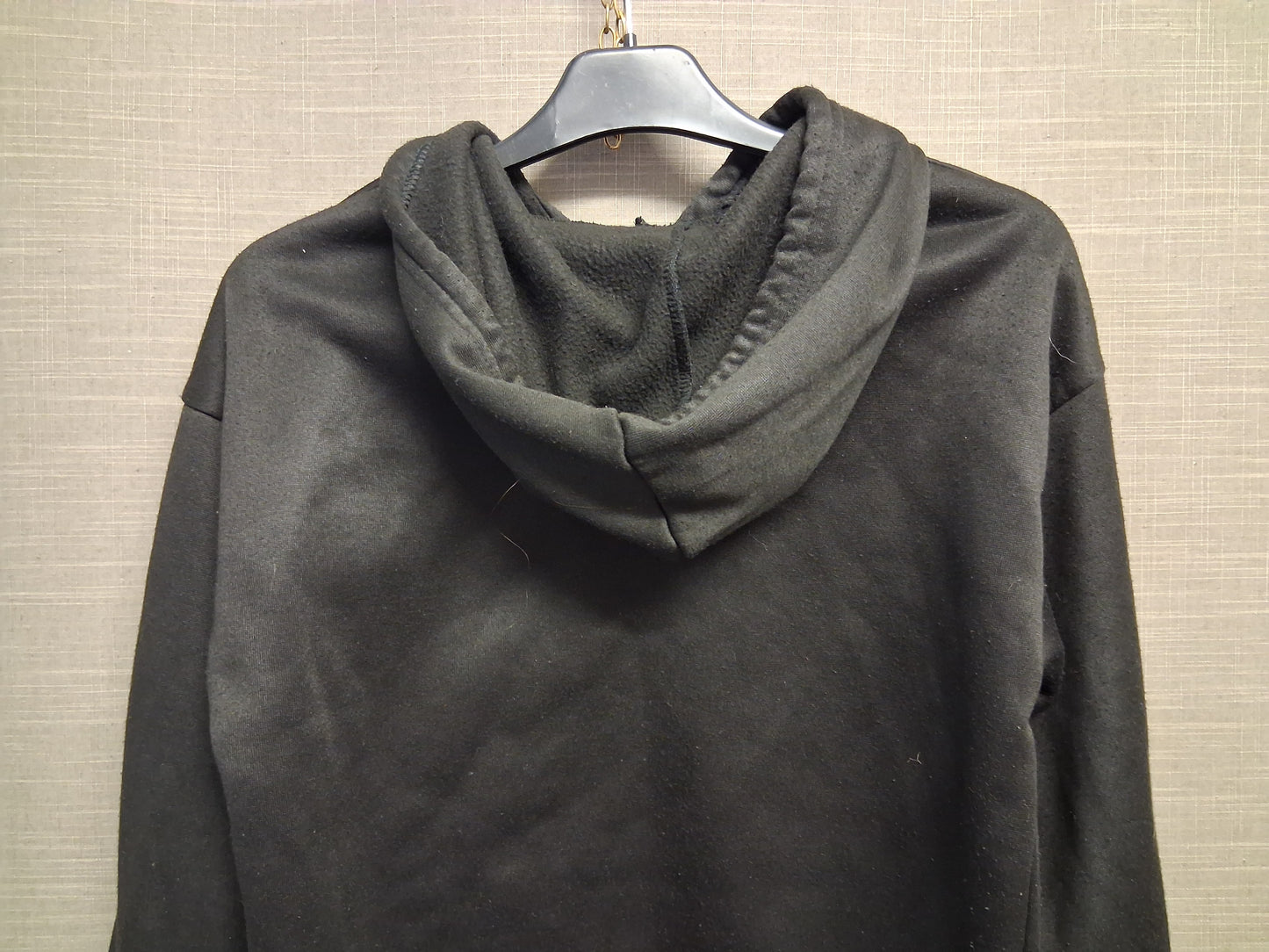 Shein Halloween Black Jersey Hoodie Long Sleeve Age 13-14 Years