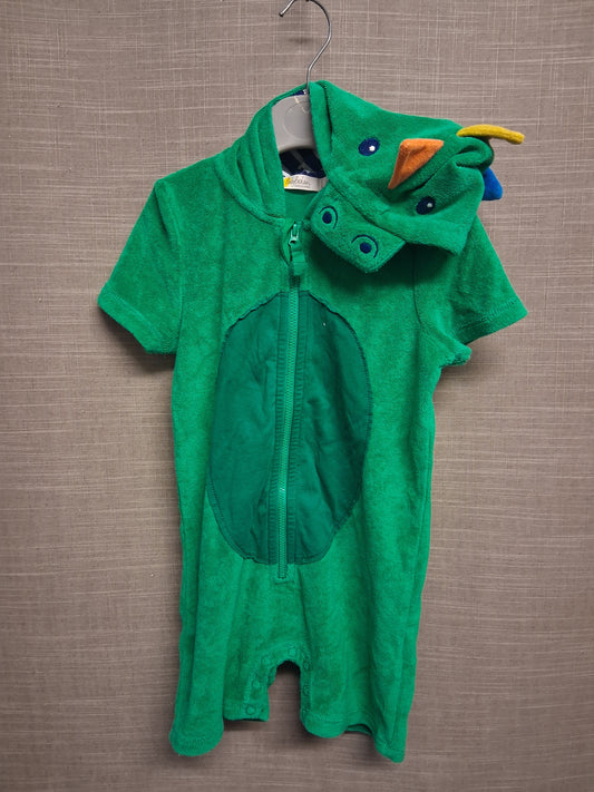 Baby Boden Boys Dinosaur Towel One Piece Onesie Beachwear Age 2-3 Years