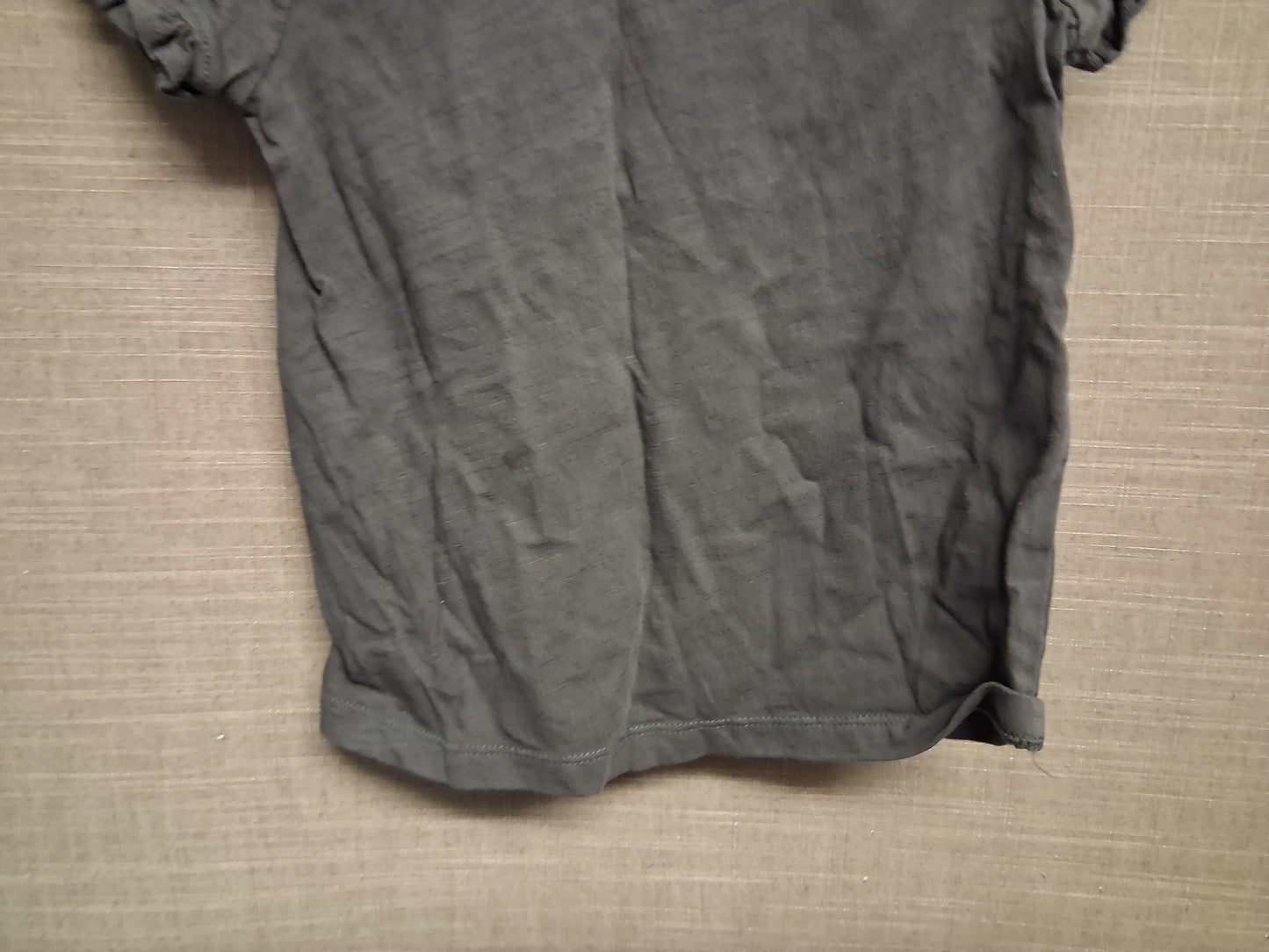 TU Girls Basic Grey Short Sleeve T-Shirt Age 3 Years
