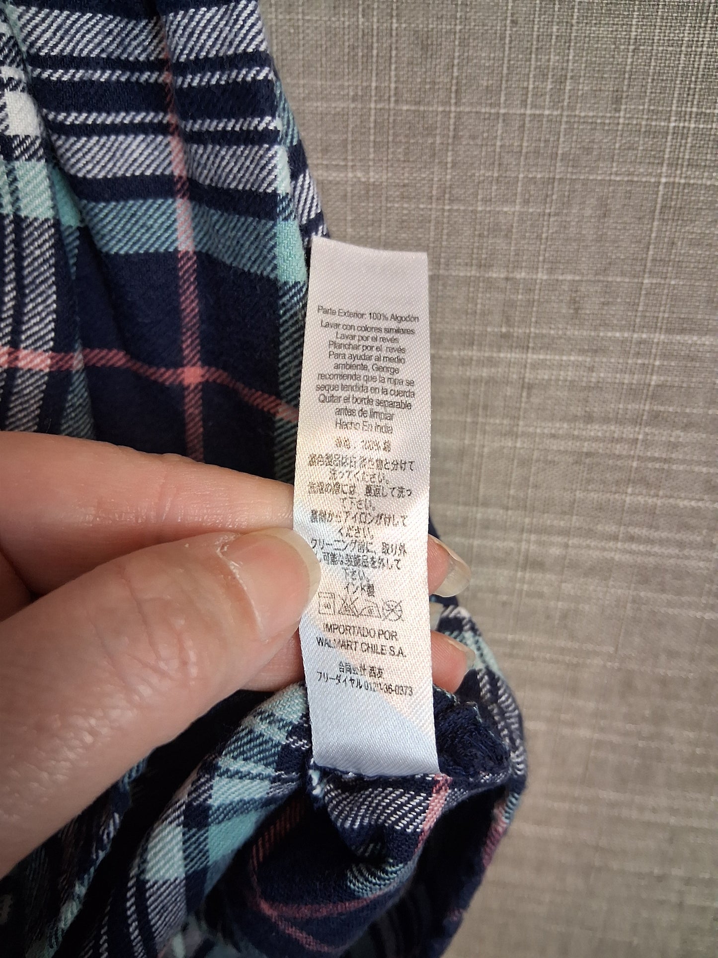 George Girls Check Multicolour Sleeveless Dress Age 3-4 Years