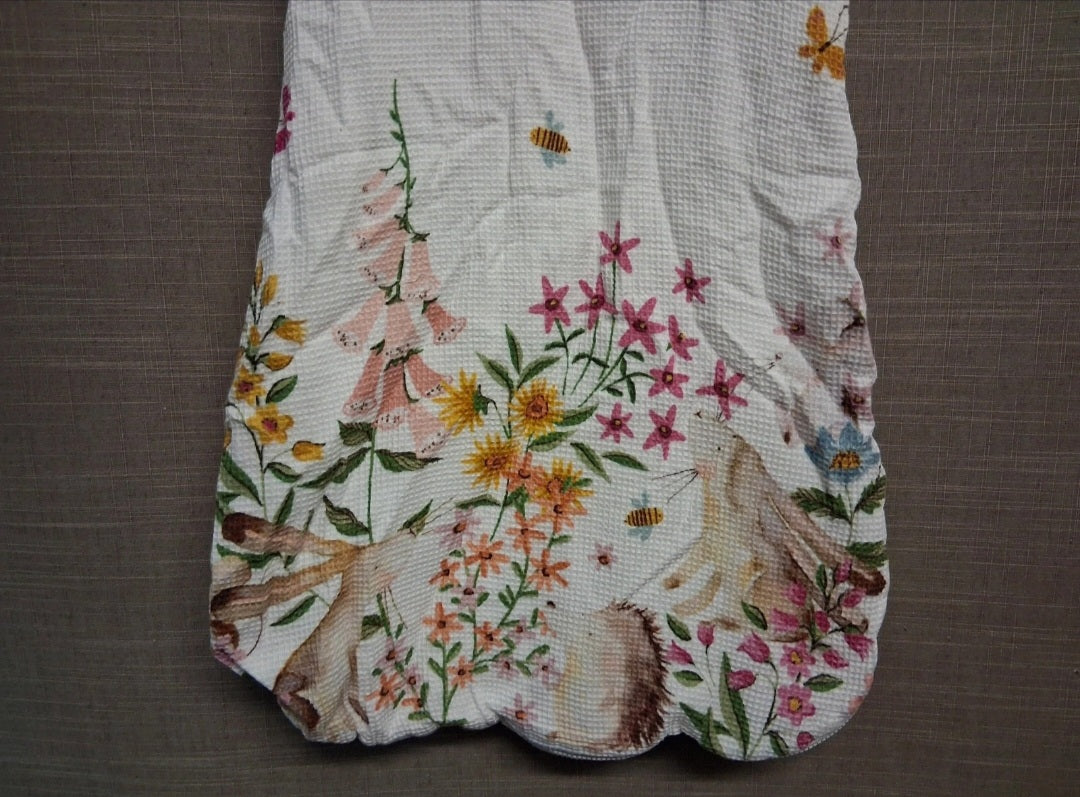 Next Girls Sleeping Bag Bunny Theme Age 0-6 Months 2.5 Tog 100% Cotton