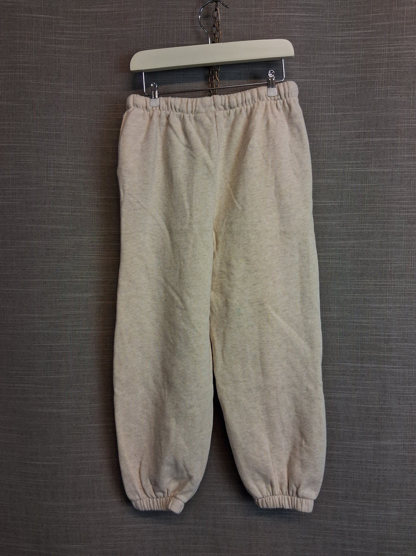 Next Girls Cream Jersey Joggers Age 5-6 Years