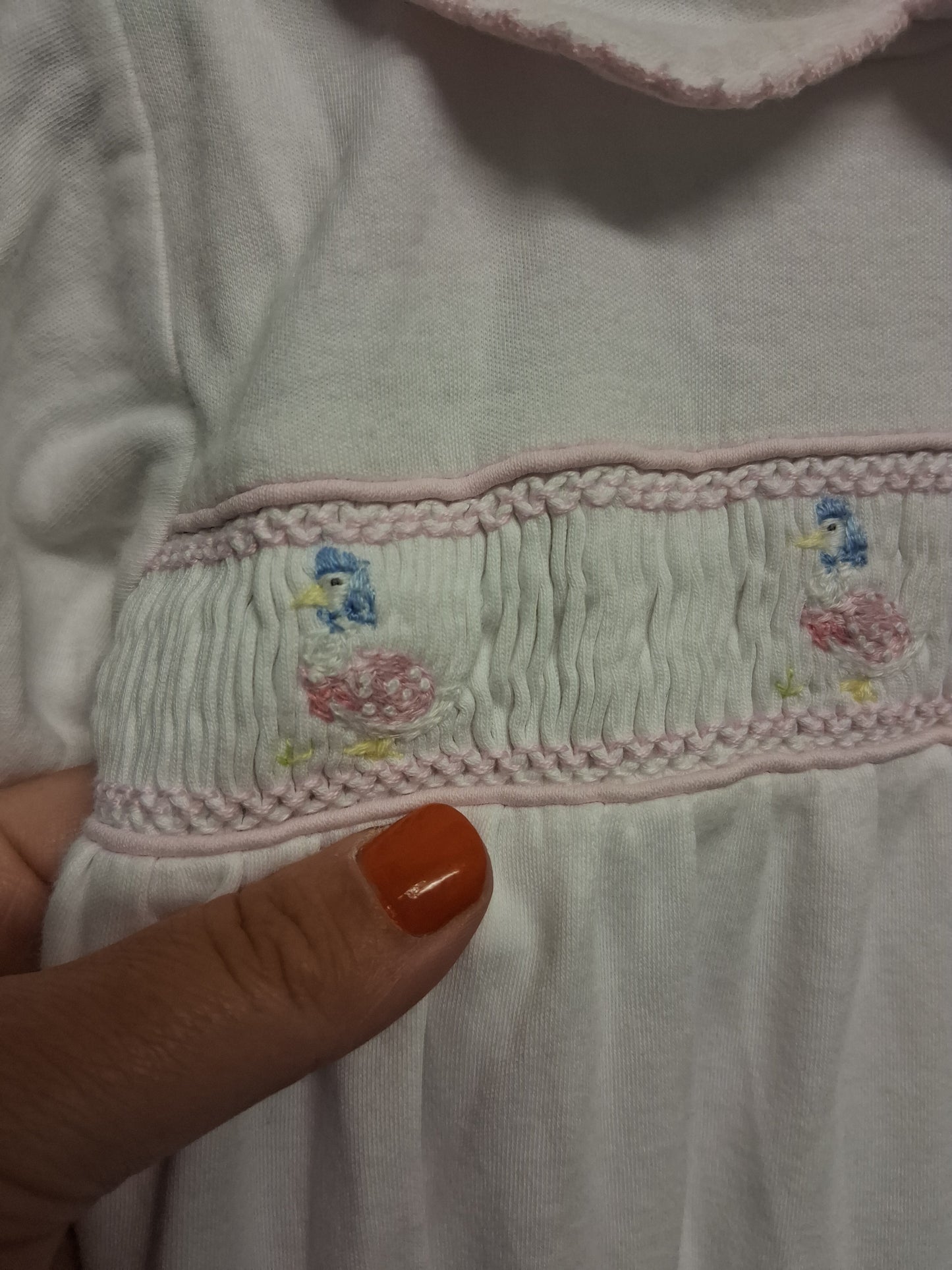 Mini la mode Peter Rabbit Sleepsuit Outfit Romper White Age Newborn