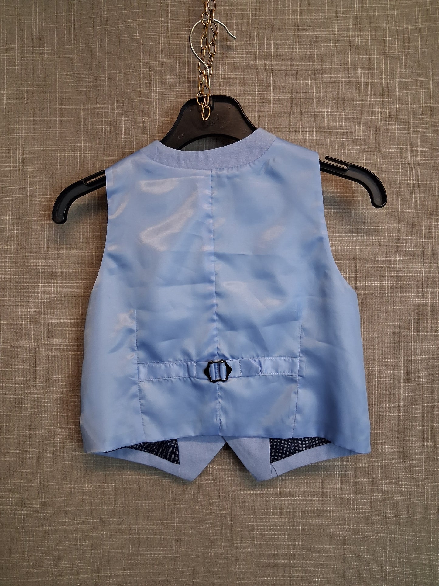 Next Boys Blue Waistcoat Age 3-4 Years New