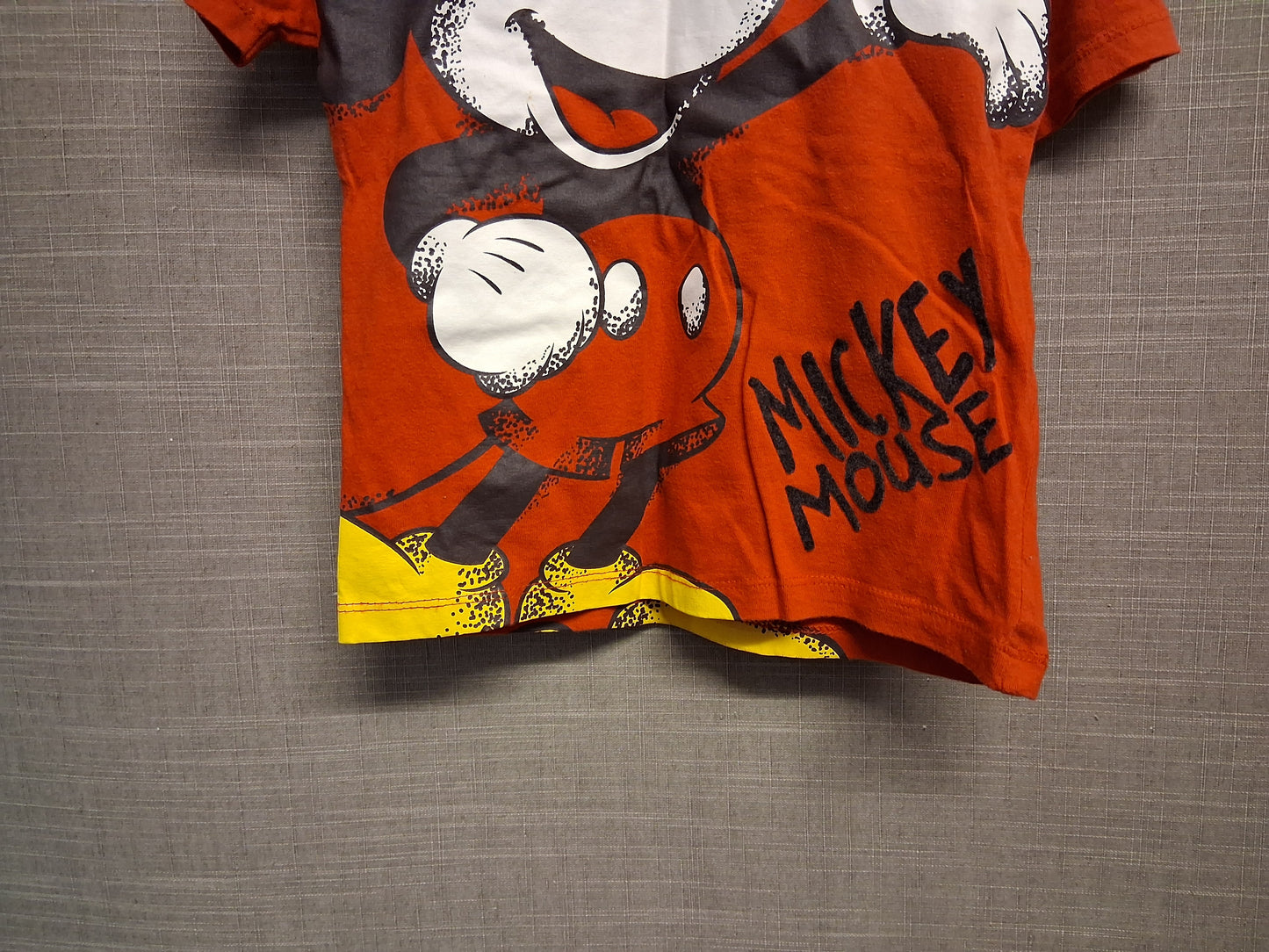 Disney Primark Mickey Mouse Short Sleeve T-Shirt Age 3-4 Years