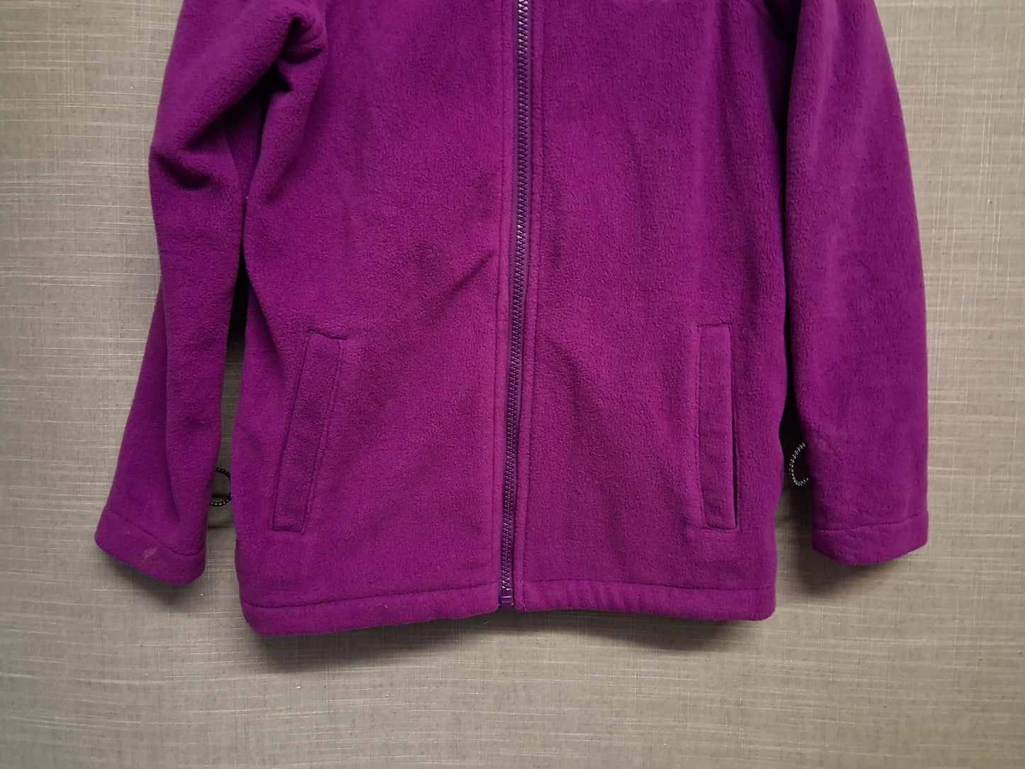 Tog24 Marshall Kids Jacket Full Zip Fleece Age 8 years Purple