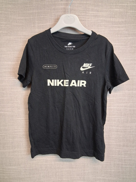 NIKE Boys Short Sleeve T-Shirt Black Age 4-5 Years