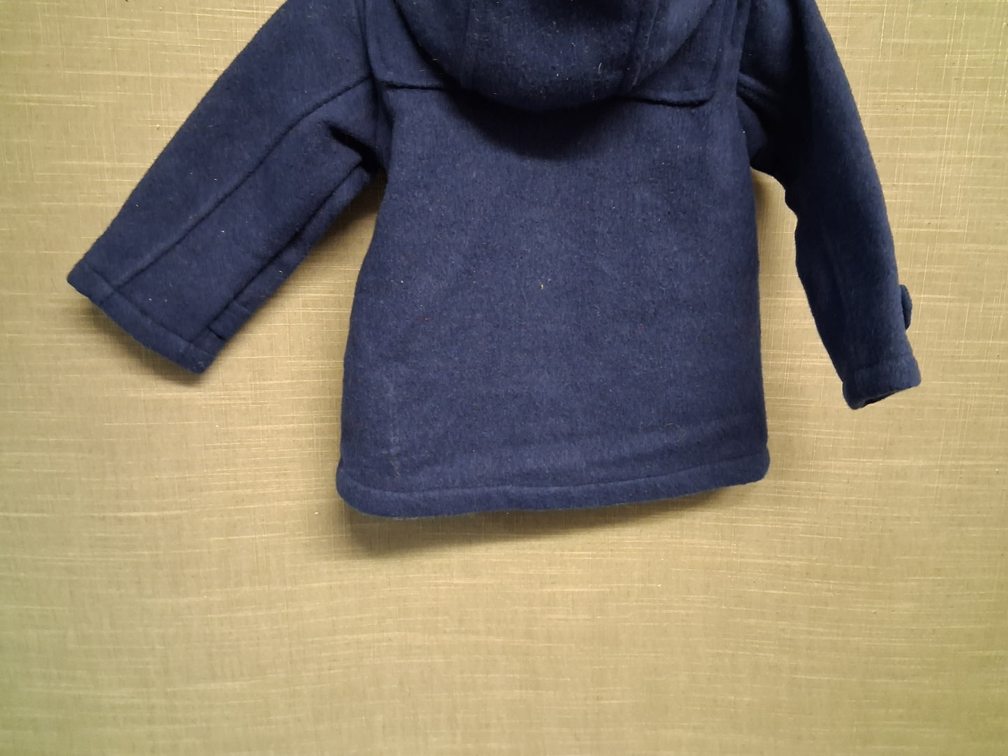 Marks and Spencer Boys Navy Blue Duffle Style Coat Age 9-12 Months New with Tags