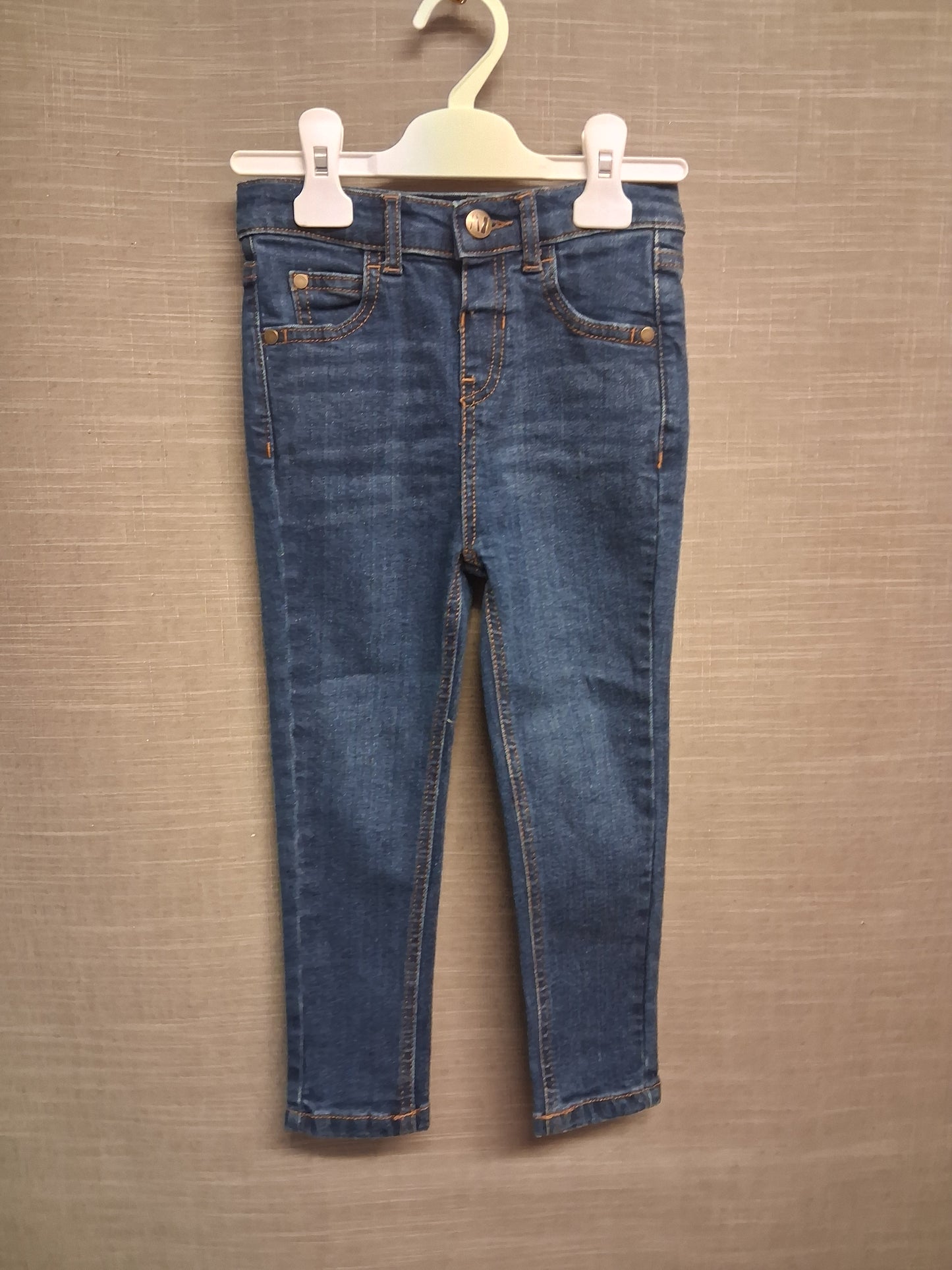 John Lewis Jeans Boys Blue Skinny Fit Age 5 Years