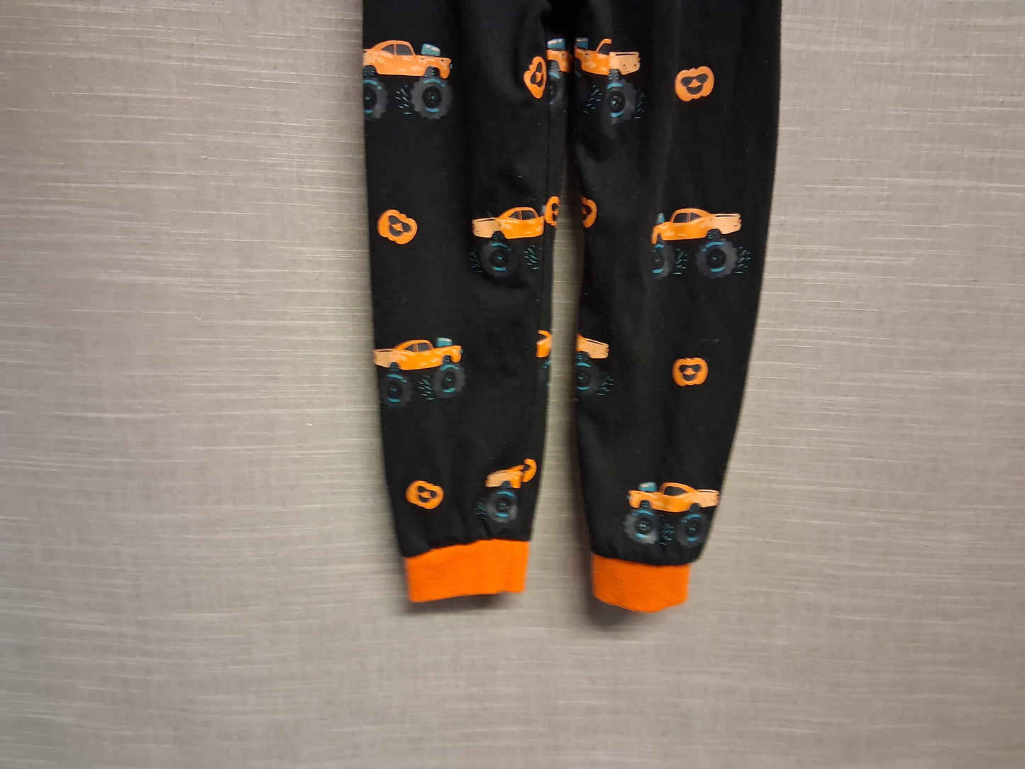 Boys Halloween Pumpkin Monster Truck Joggers Age 4 Years