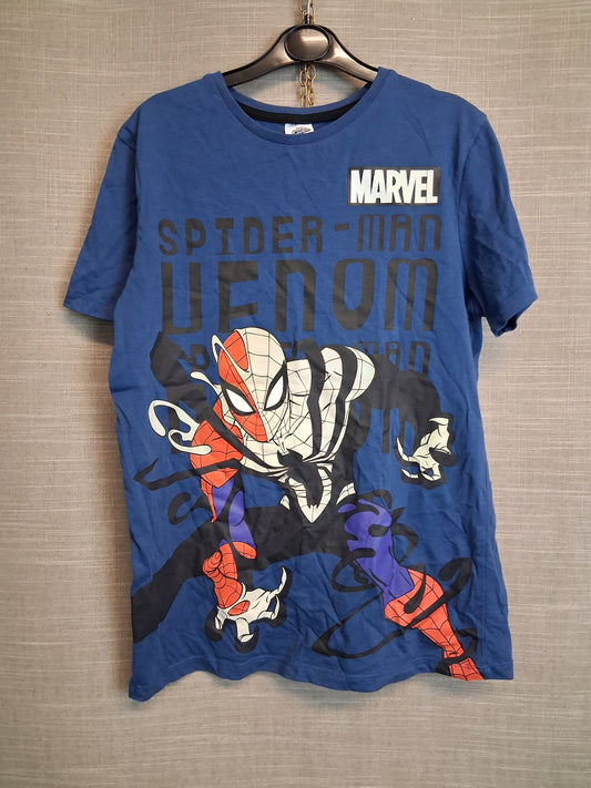 Marvel George Spider Man Theme Blue T-Shirt Age 13-14 Years
