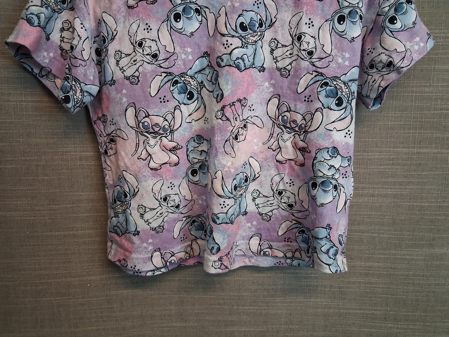 Disney Stitch Crop Short Sleeve T-Shirt Age 6 Years