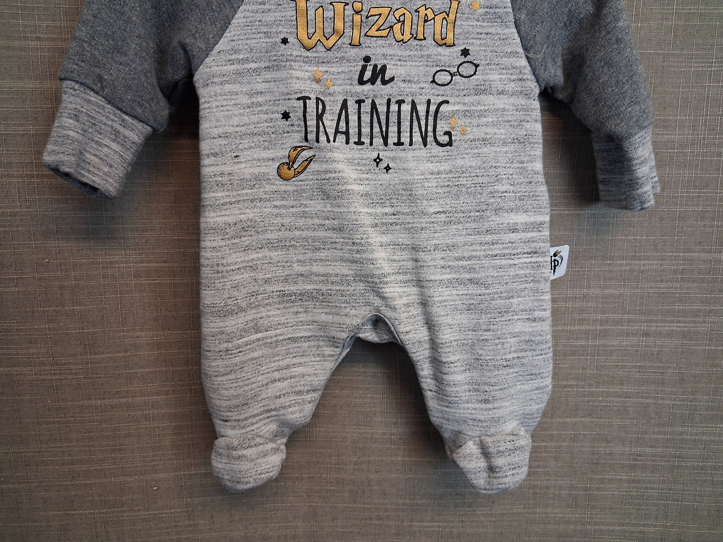 Primark Harry Potter Grey Sleepsuit Age Tiny Baby