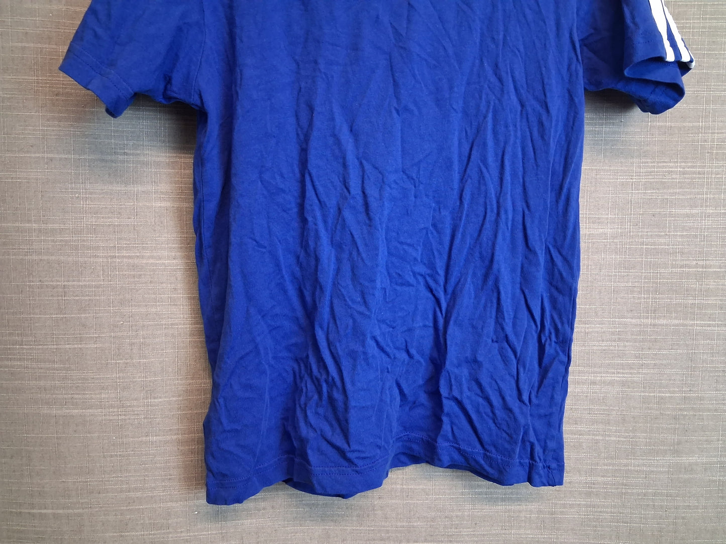 Adidas Boys Blue Short Sleeve T-Shirt Age 9-10 Years