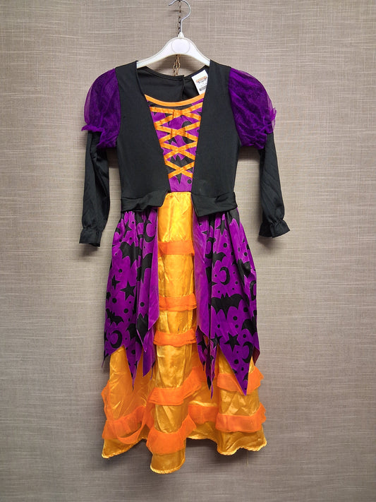 Halloween Girls Witch Costume Size S Age 8-10 Years
