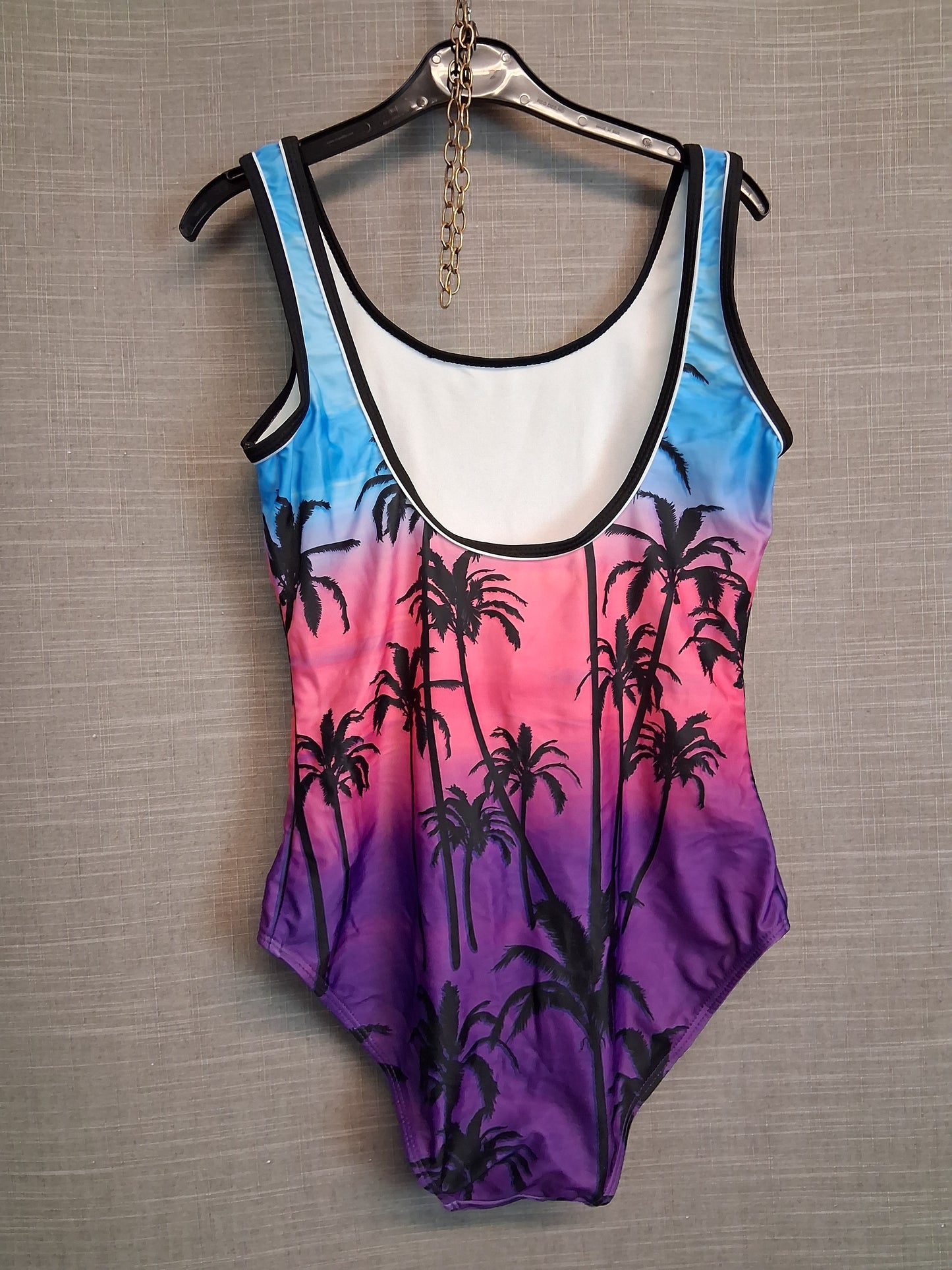 Miss Evie Girls Swimsuit One Piece Multicolour Age 13-14 Years