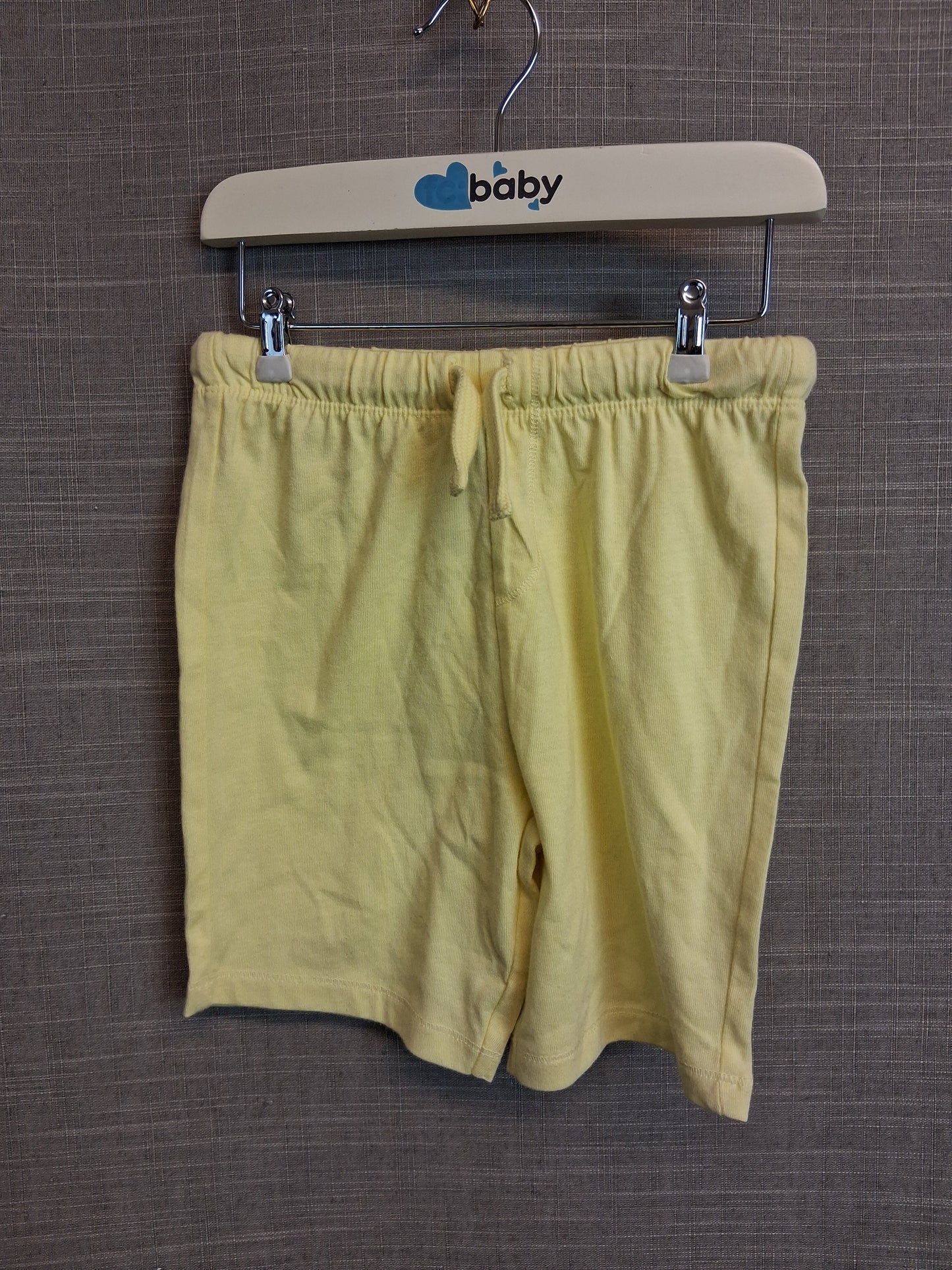 F&F Boys Yellow Jersey Shorts Age 18-24 Months New